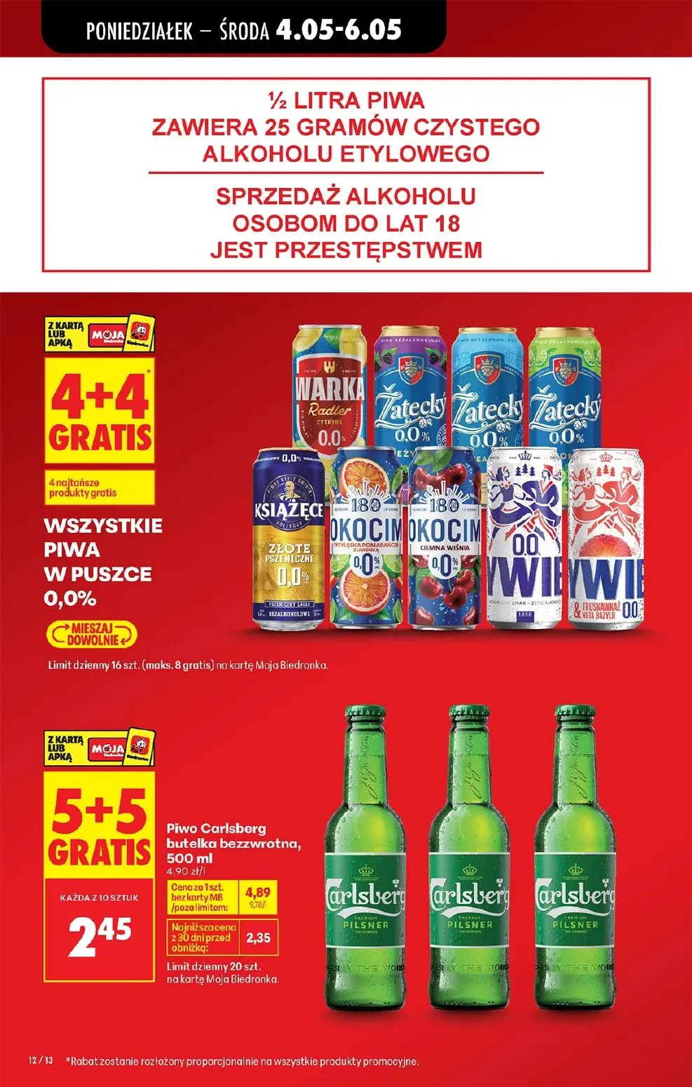 gazetka promocyjna Biedronka Od poniedziałku - Strona 12
