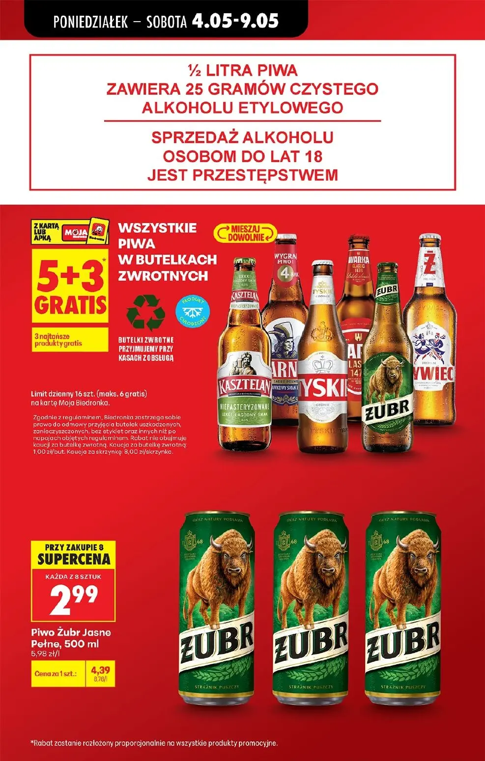 gazetka promocyjna Biedronka Od poniedziałku - Strona 13