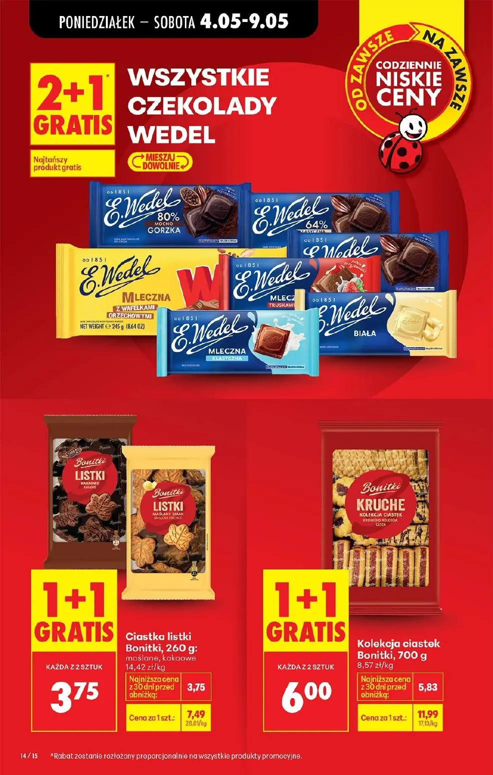gazetka promocyjna Biedronka Od poniedziałku - Strona 14