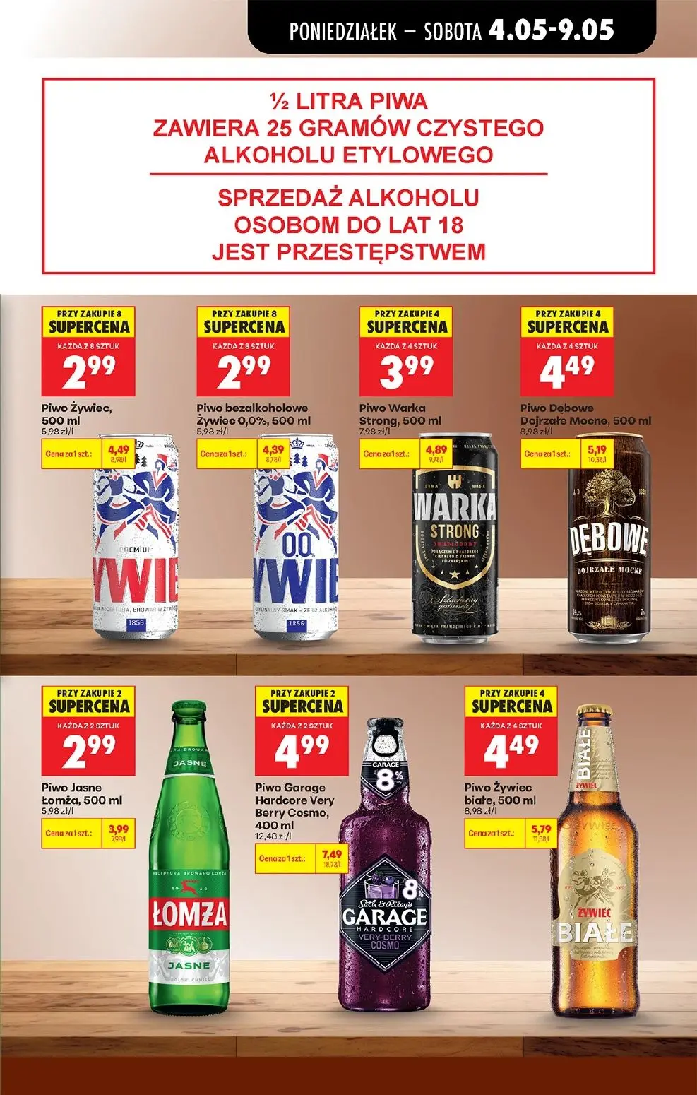 gazetka promocyjna Biedronka Od poniedziałku - Strona 61