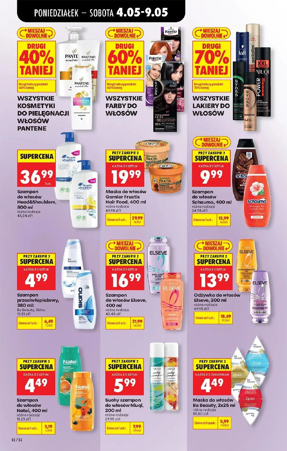 gazetka promocyjna Biedronka Od poniedziałku - Strona 62