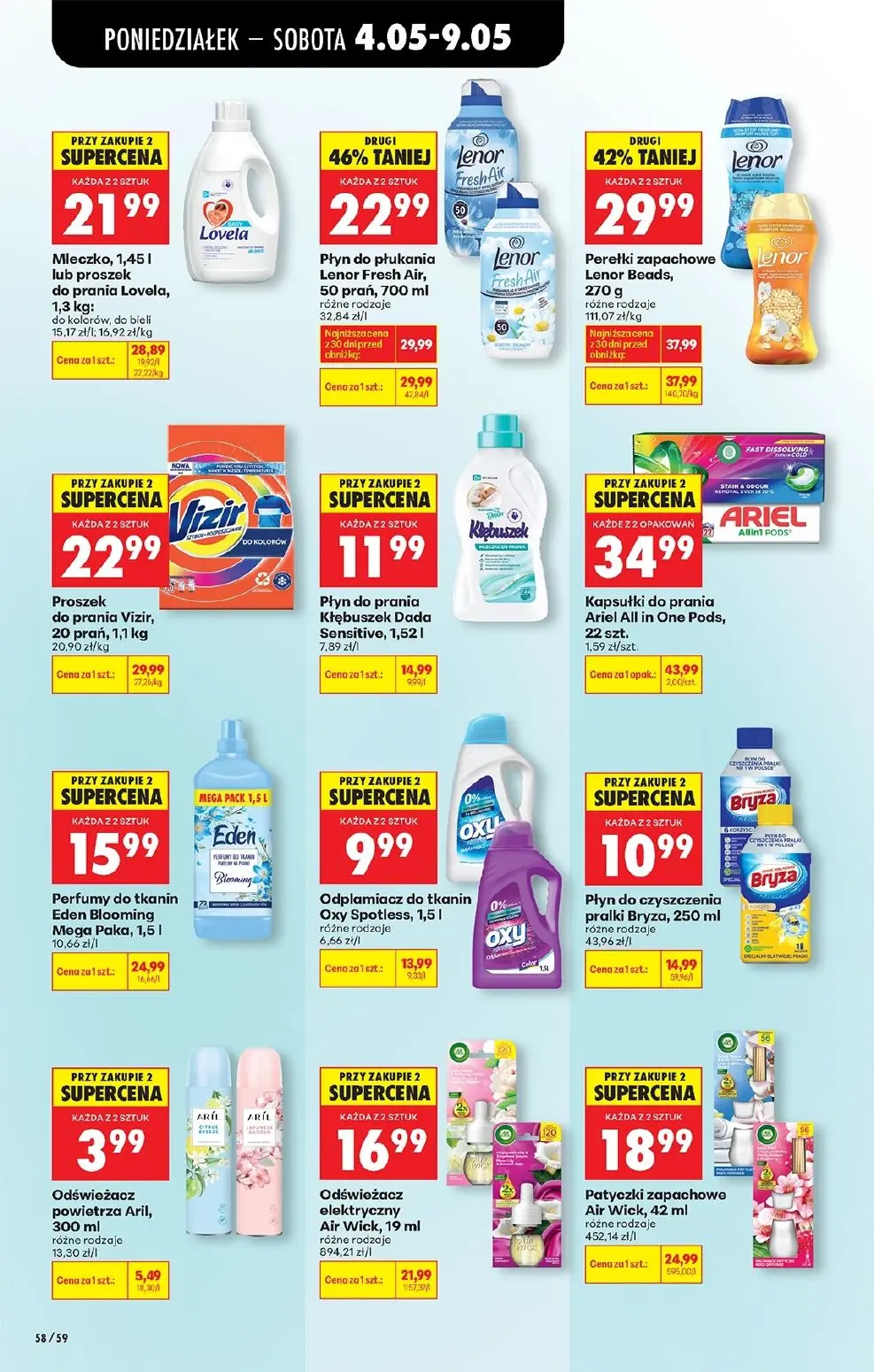 gazetka promocyjna Biedronka Od poniedziałku - Strona 68