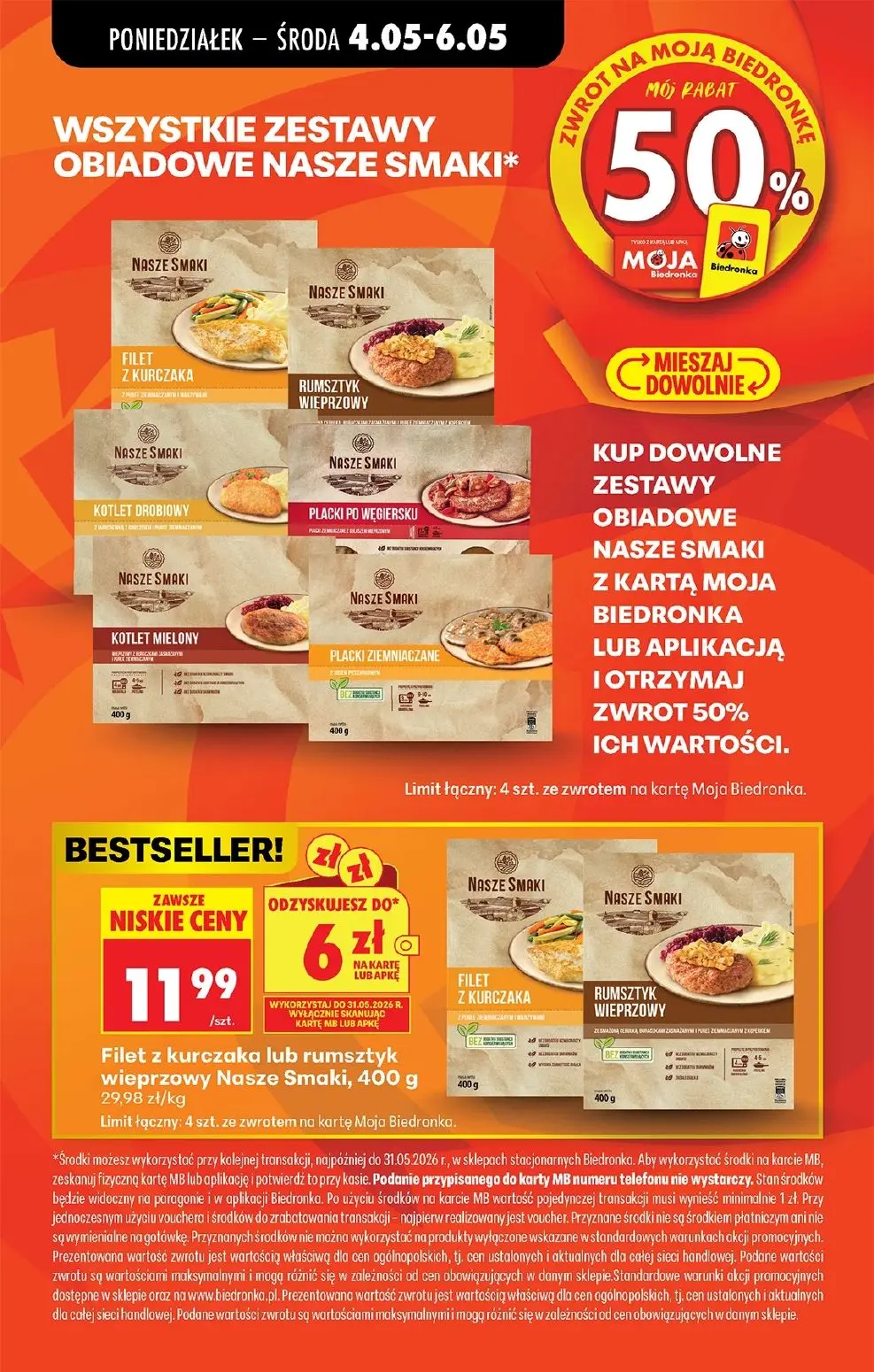 gazetka promocyjna Biedronka Od poniedziałku - Strona 78