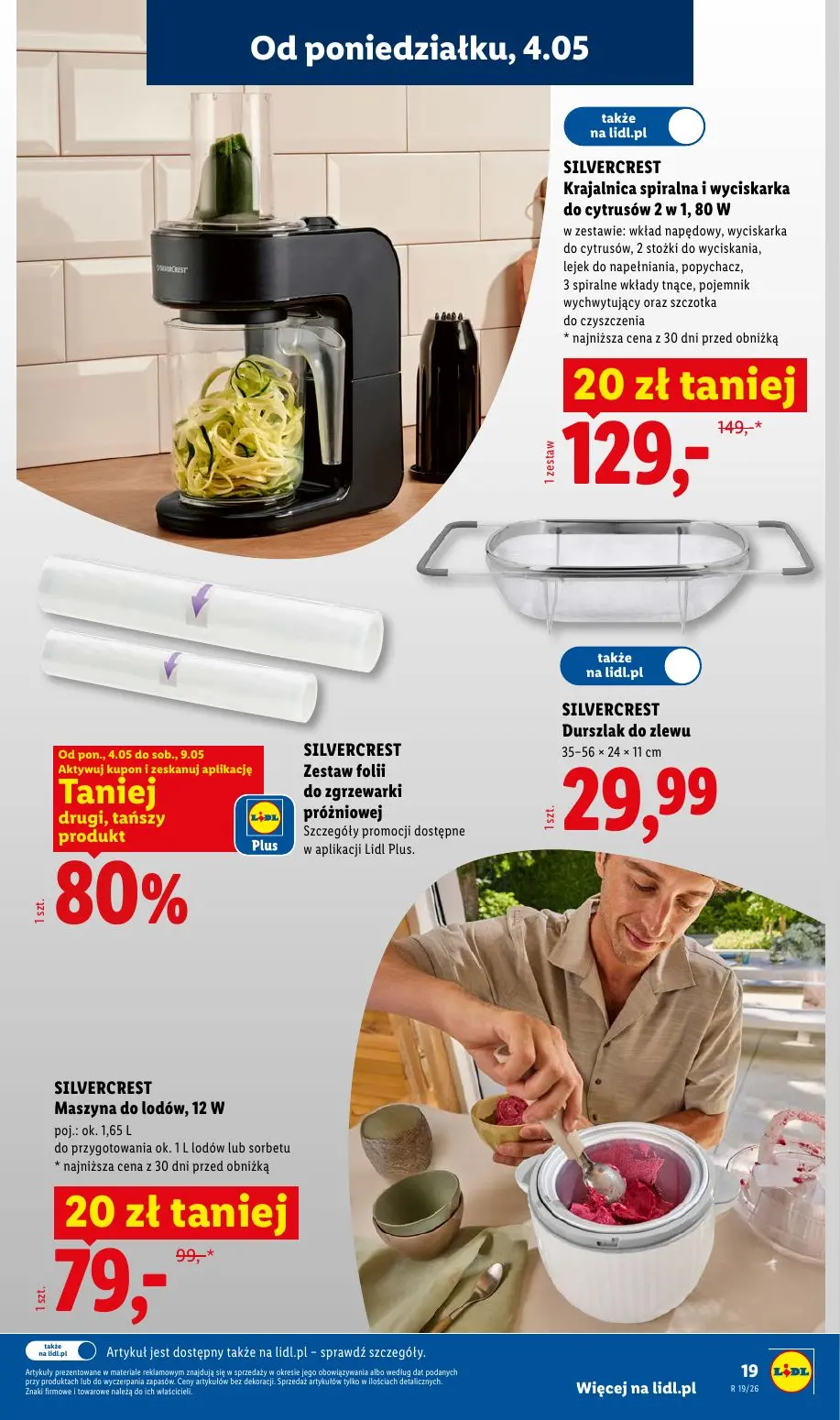 gazetka promocyjna LIDL Od poniedziałku - Strona 19