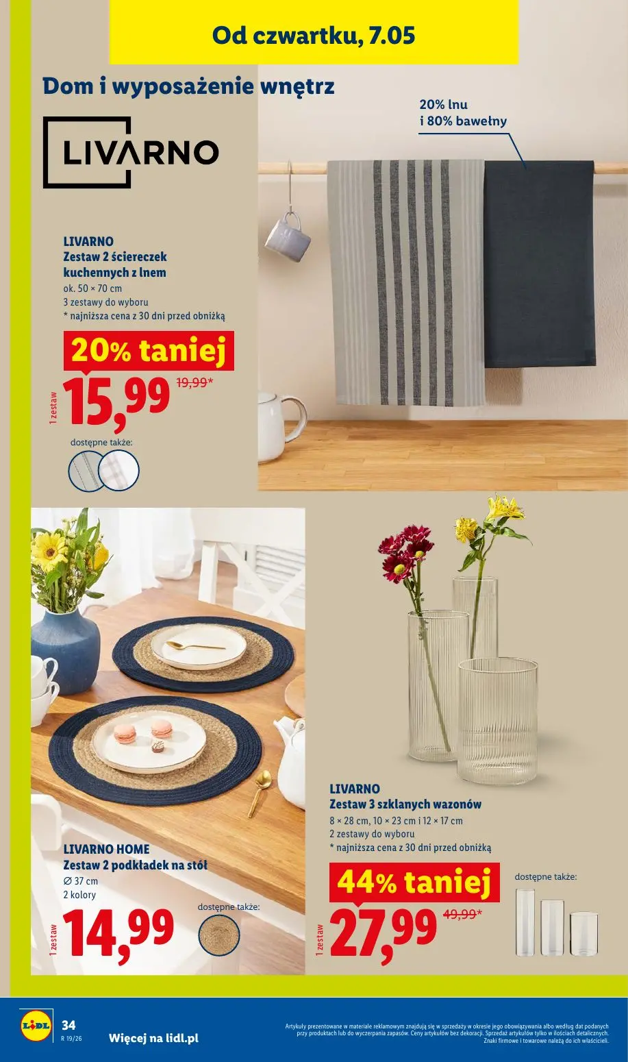 gazetka promocyjna LIDL Od poniedziałku - Strona 34