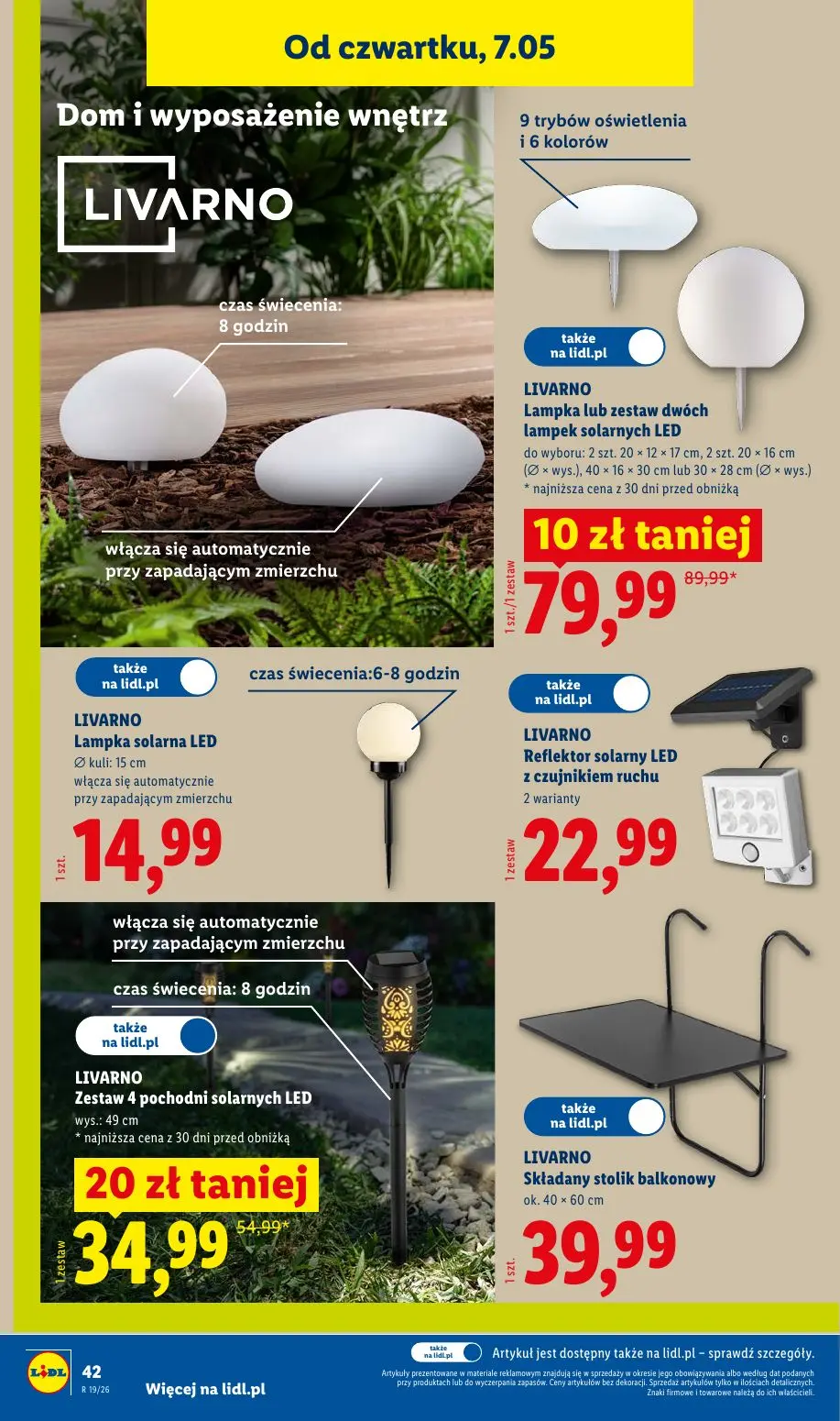 gazetka promocyjna LIDL Od poniedziałku - Strona 44
