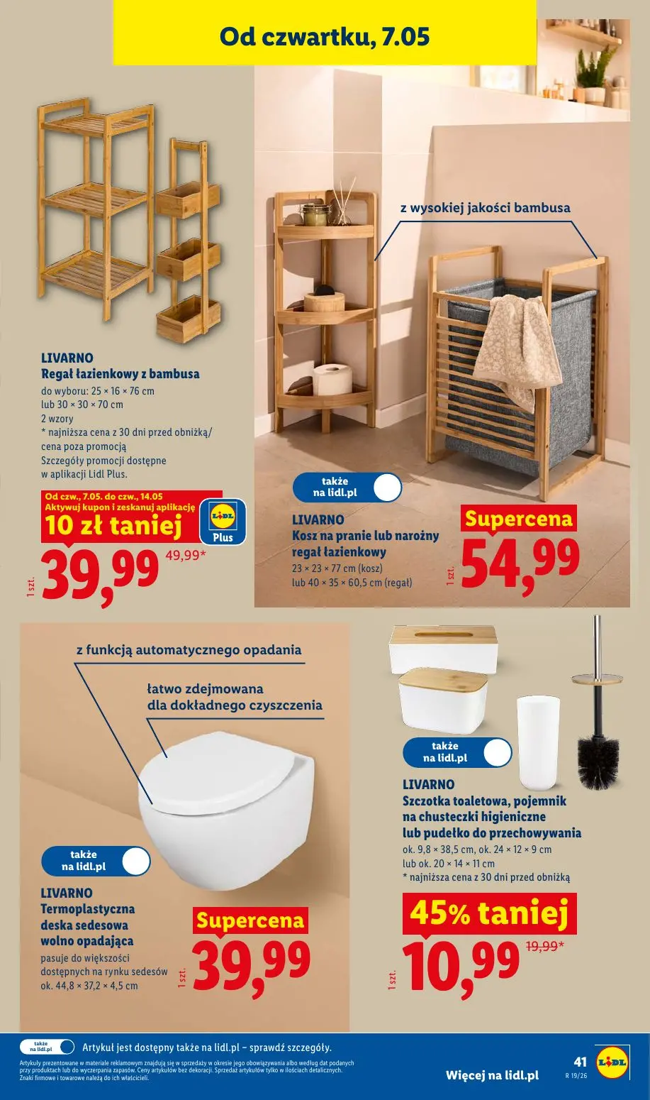 gazetka promocyjna LIDL Od poniedziałku - Strona 45