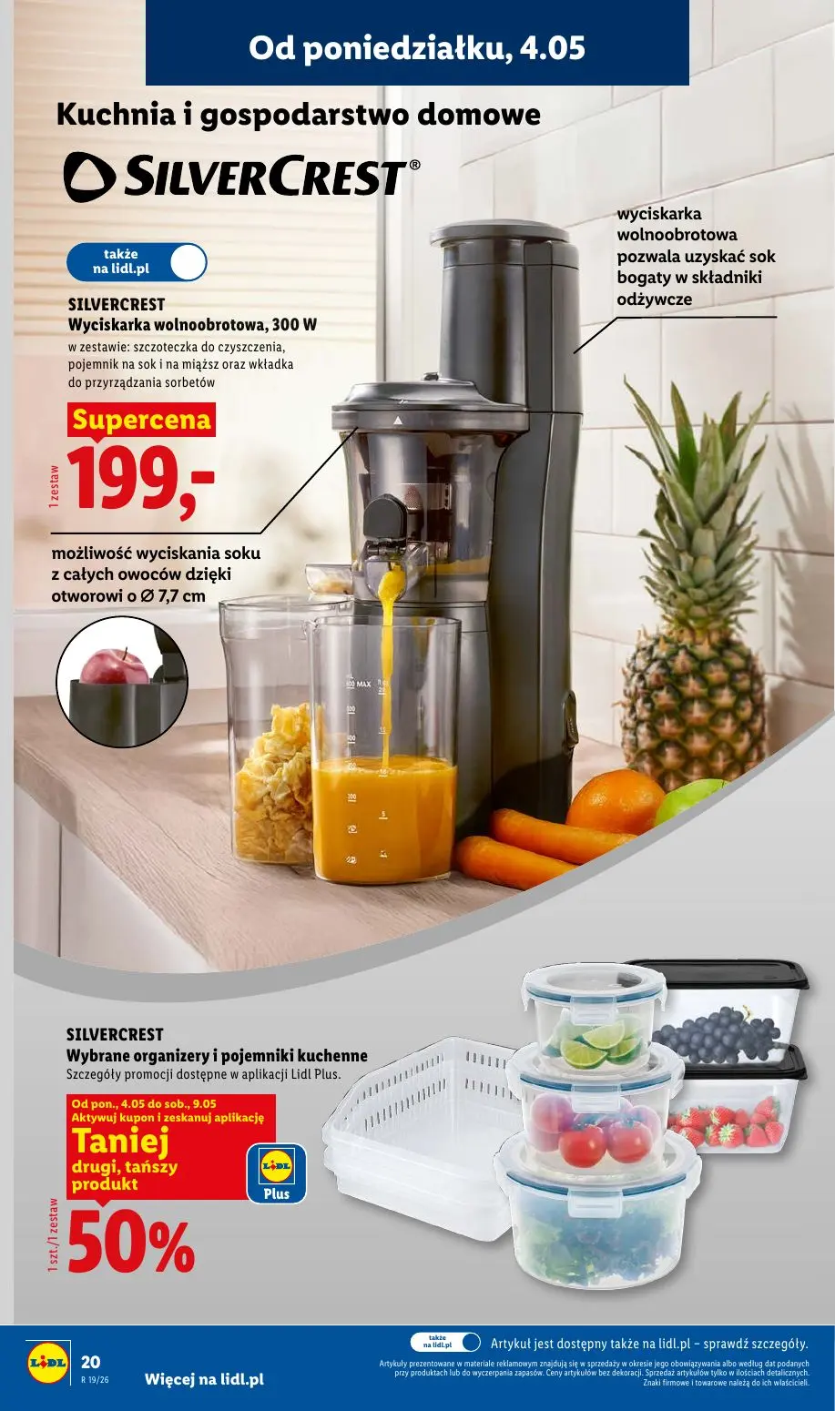 gazetka promocyjna LIDL Od poniedziałku - Strona 20