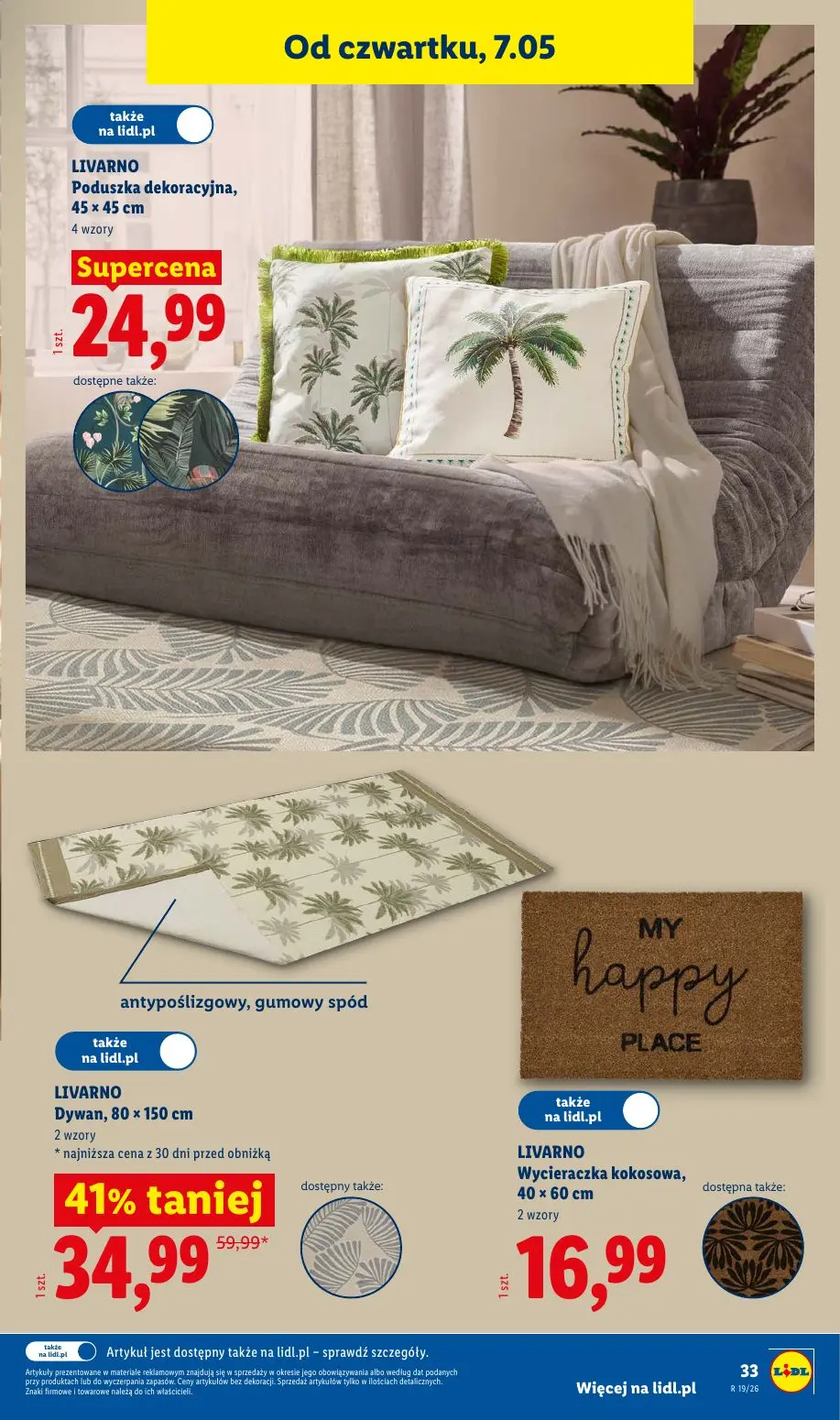 gazetka promocyjna LIDL Od poniedziałku - Strona 33