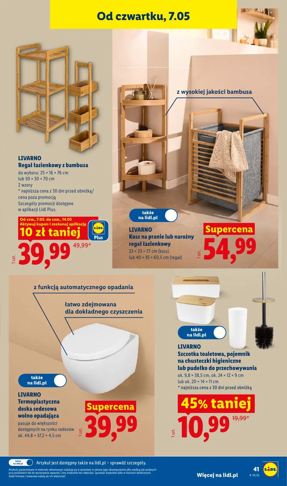 gazetka promocyjna LIDL Od poniedziałku - Strona 45