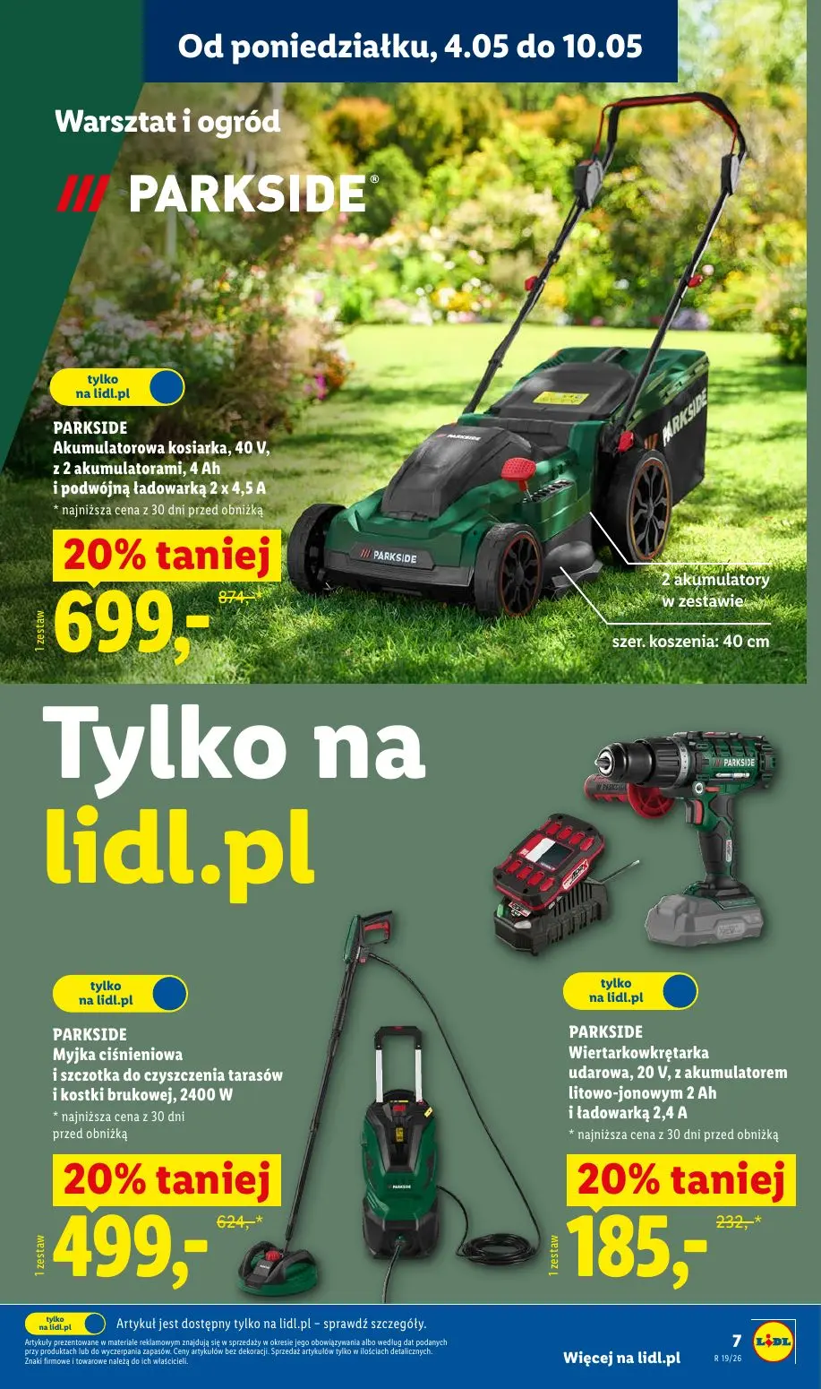 gazetka promocyjna LIDL Od poniedziałku - Strona 47