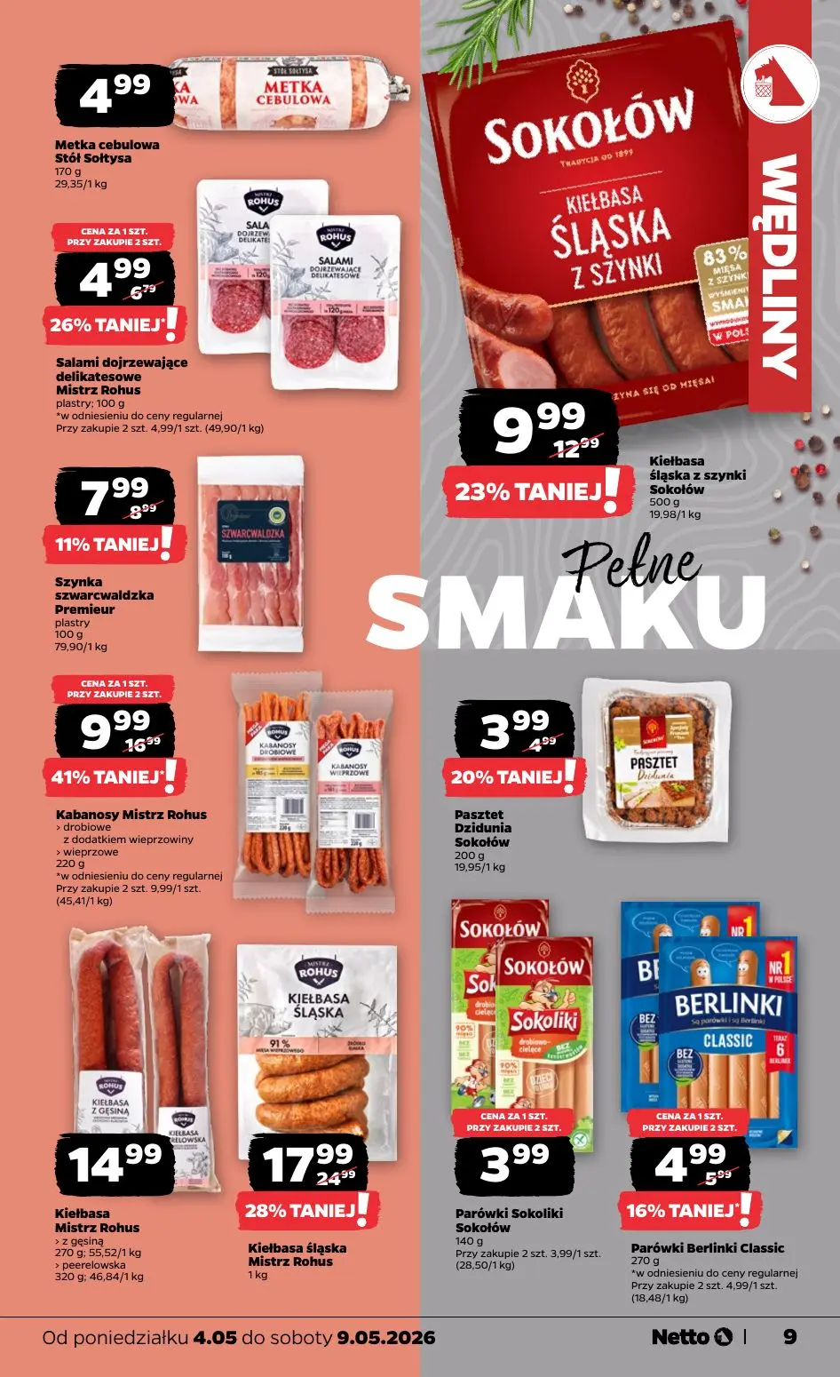 gazetka promocyjna NETTO Gazetka spożywcza - Strona 9