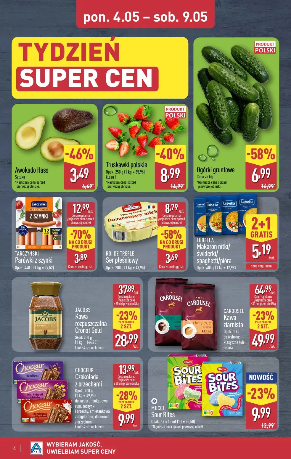 gazetka promocyjna ALDI Oferta na WEEKEND już od czwartku - Strona 4
