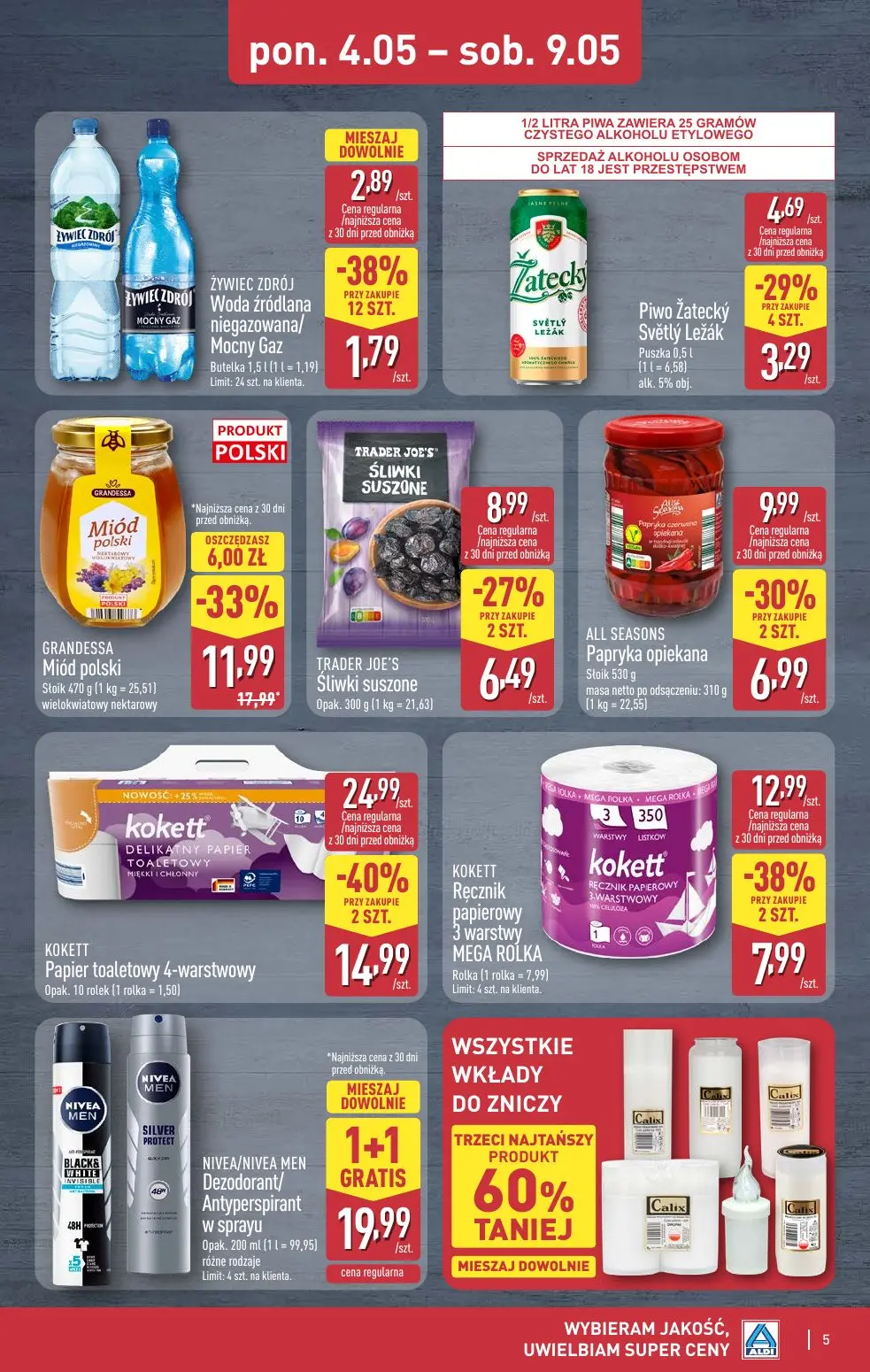 gazetka promocyjna ALDI Oferta na WEEKEND już od czwartku - Strona 5