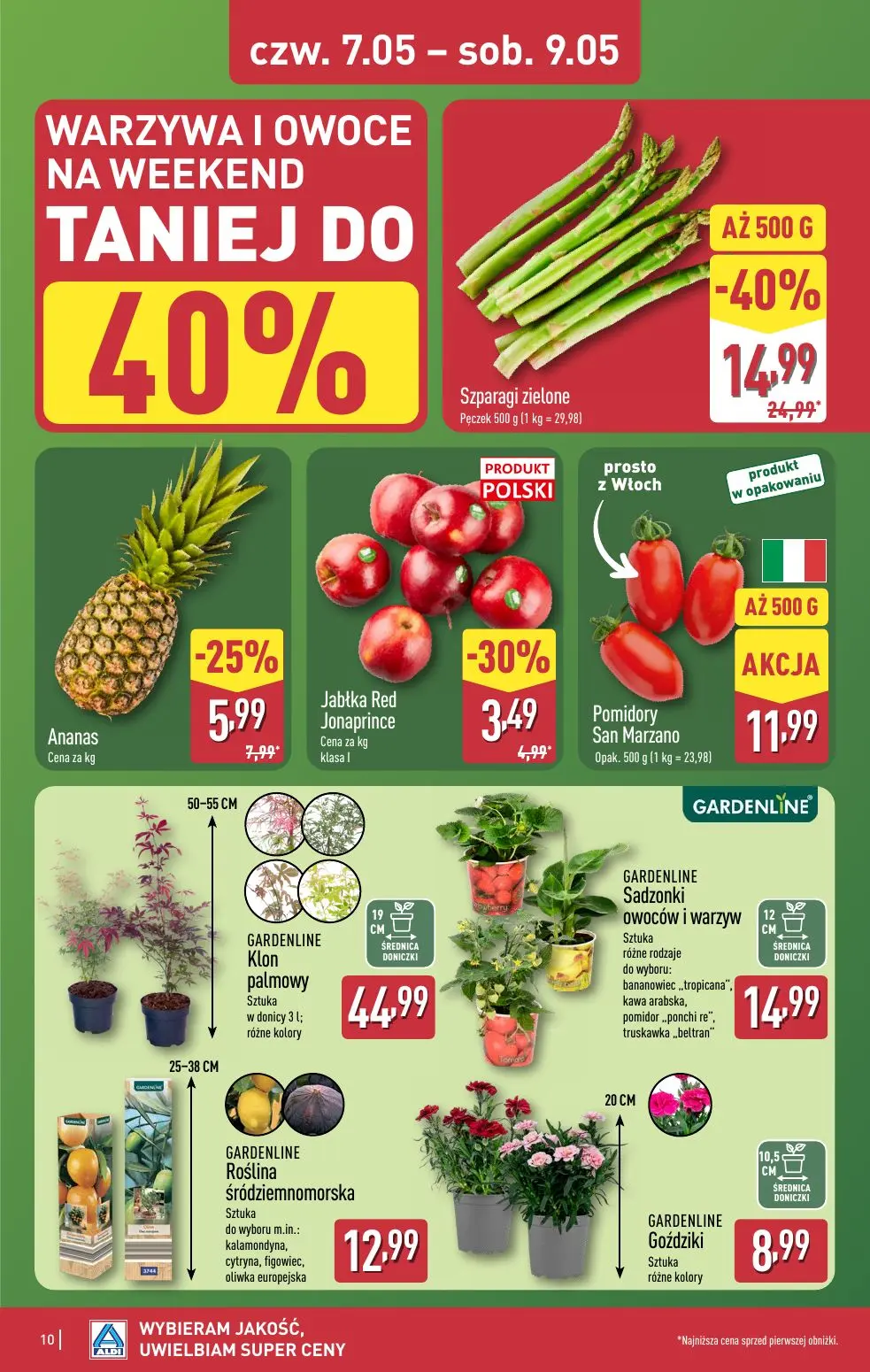 gazetka promocyjna ALDI Oferta na WEEKEND już od czwartku - Strona 10