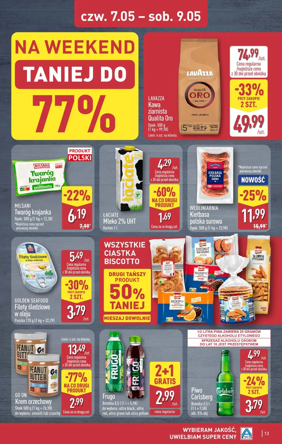 gazetka promocyjna ALDI Oferta na WEEKEND już od czwartku - Strona 13