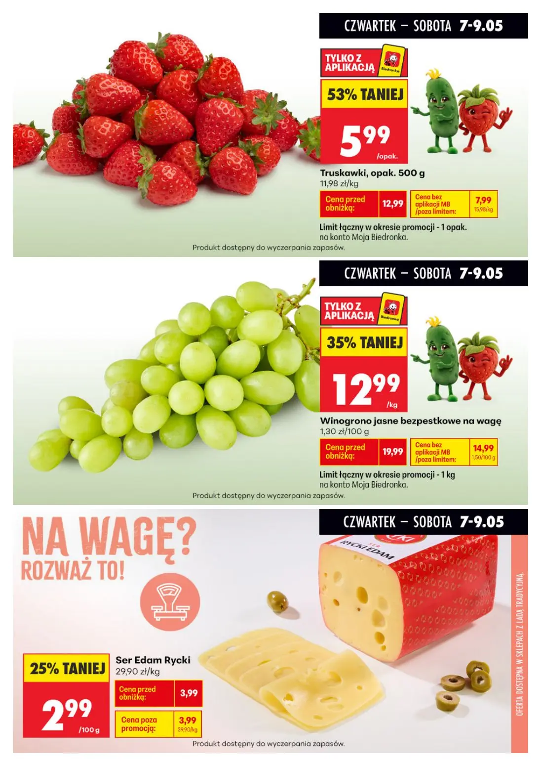 gazetka promocyjna Biedronka Biedronkowe oszczędności - Strona 8