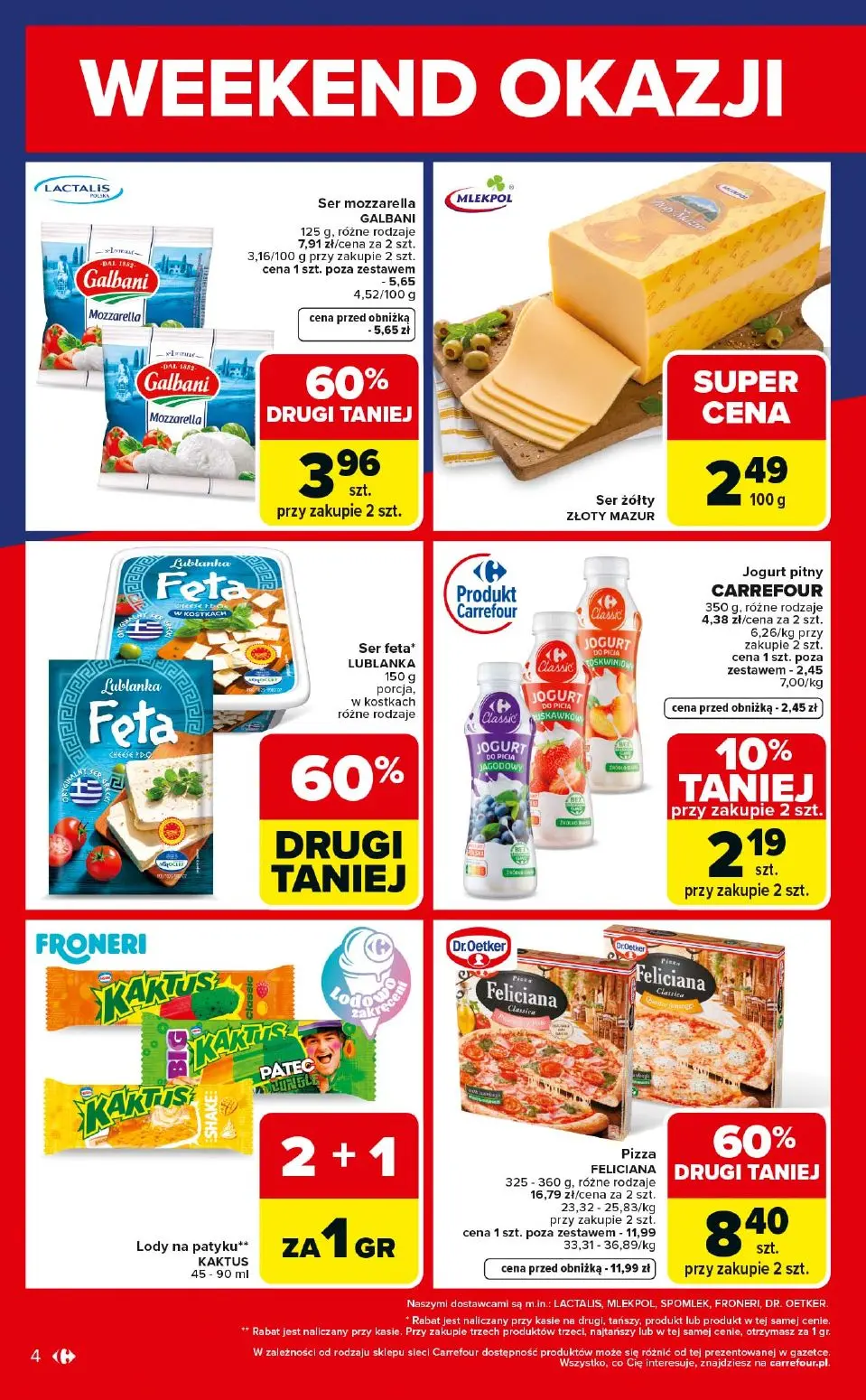gazetka promocyjna Carrefour Market Weekend okazji - Strona 4