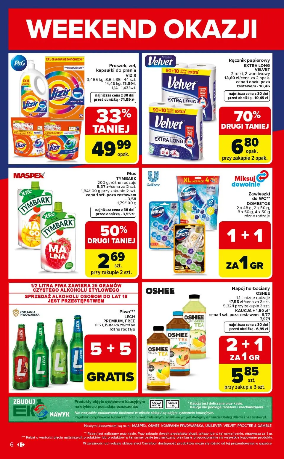 gazetka promocyjna Carrefour Market Weekend okazji - Strona 6
