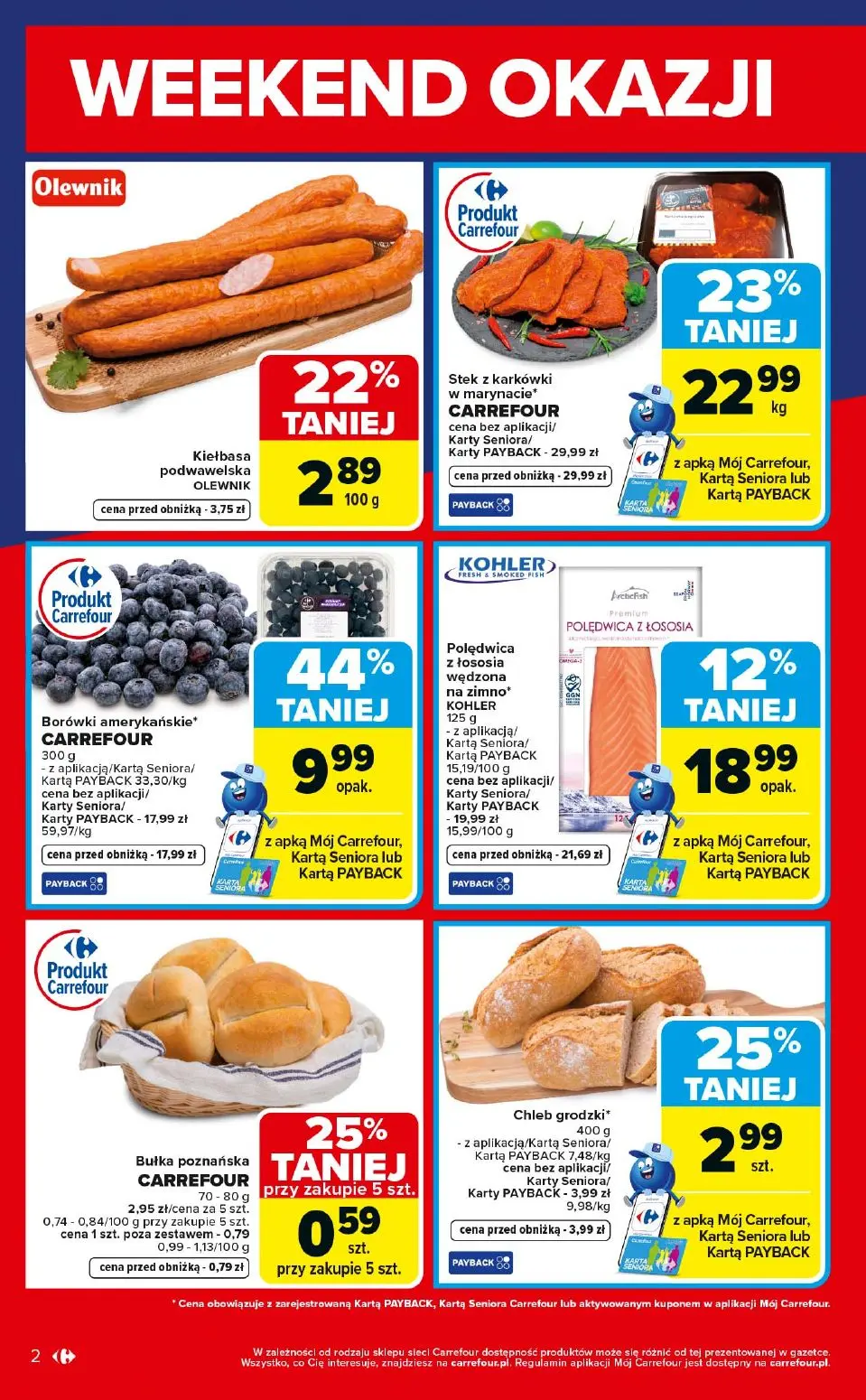 gazetka promocyjna Carrefour Weekend okazji - Strona 2
