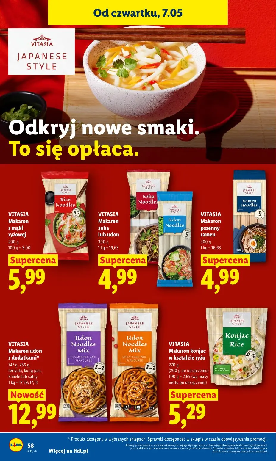 gazetka promocyjna LIDL Od czwartku - Strona 58