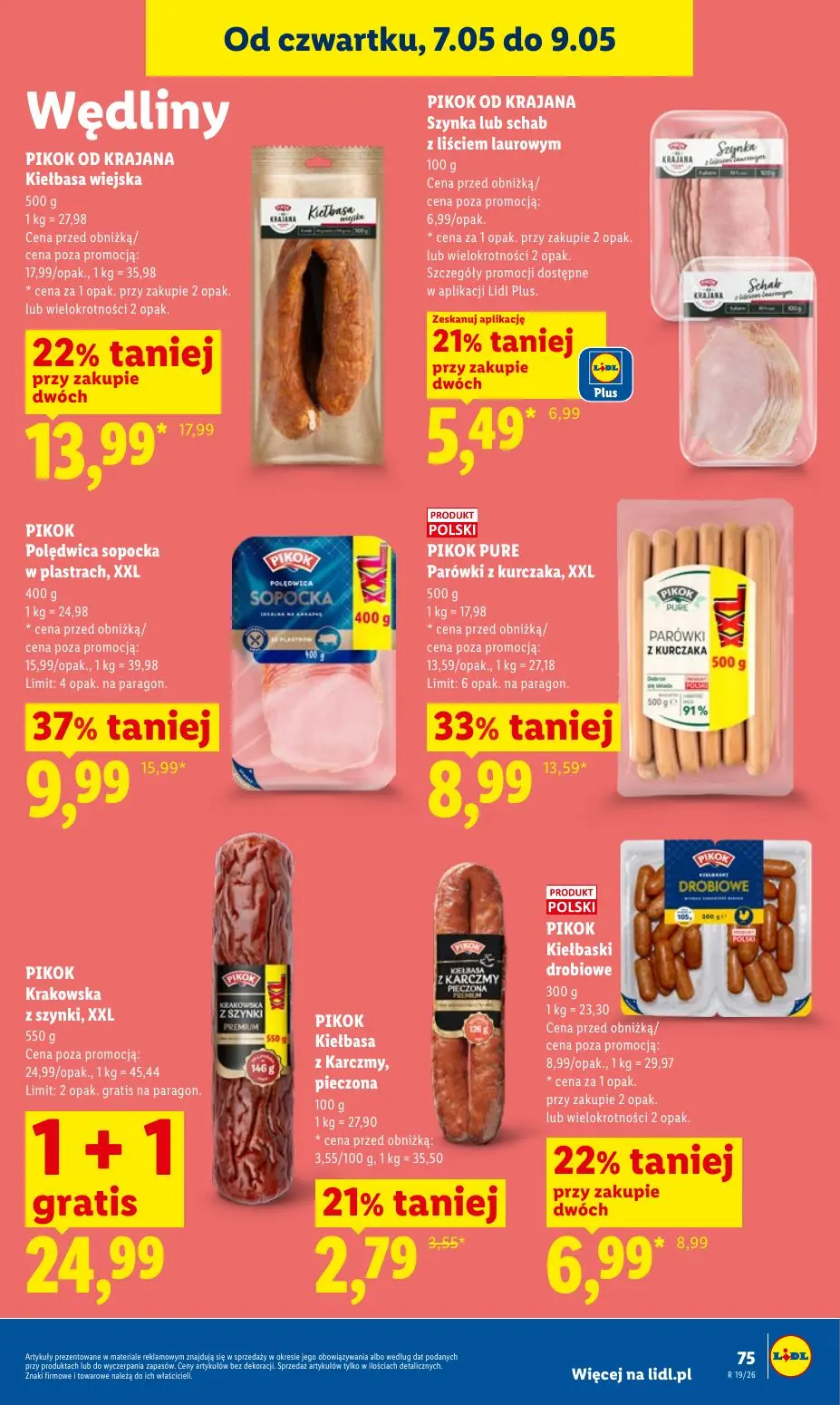 gazetka promocyjna LIDL Od czwartku - Strona 75