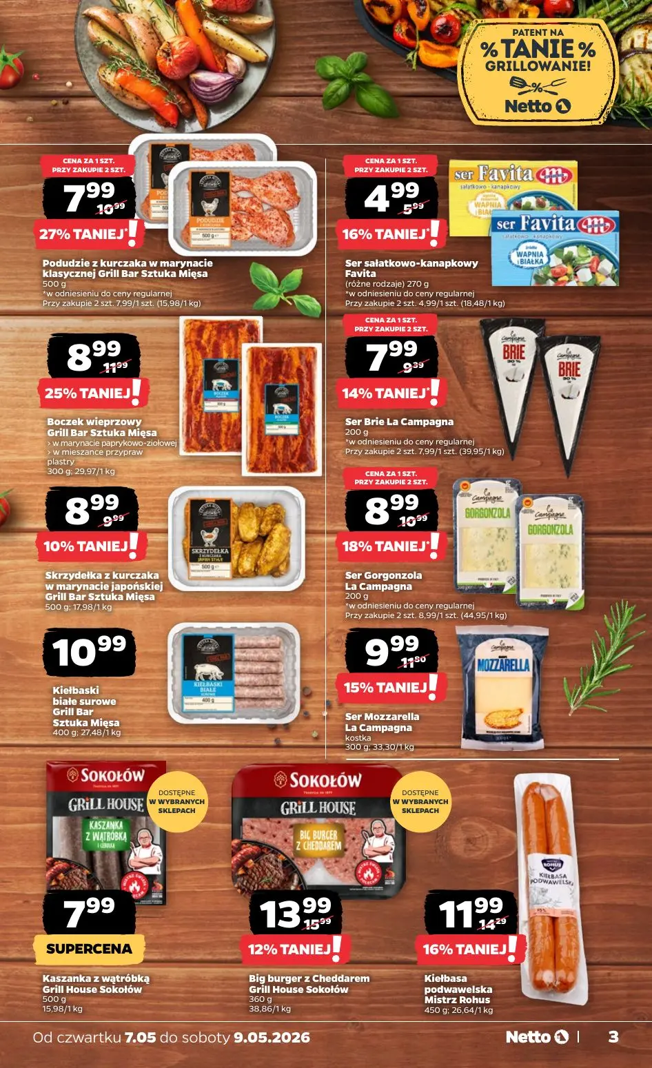 gazetka promocyjna NETTO Od czwartku. Świeżo i tanio - Strona 3
