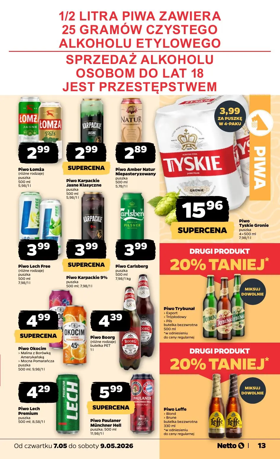 gazetka promocyjna NETTO Od czwartku. Świeżo i tanio - Strona 13
