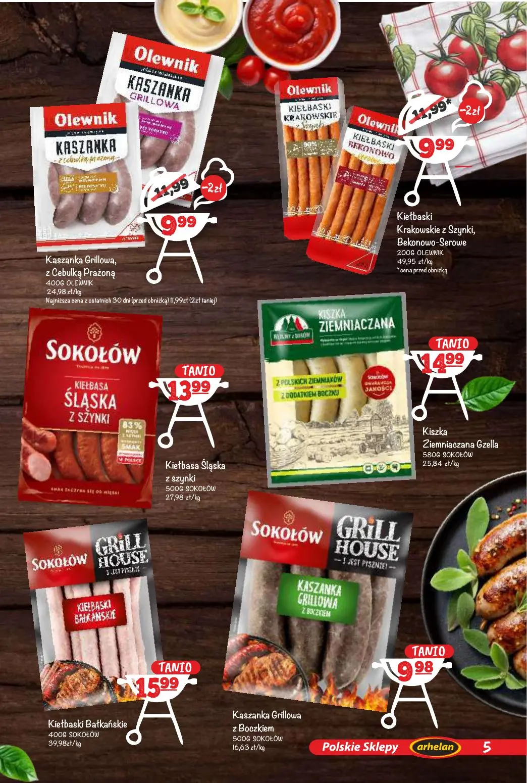 gazetka promocyjna arhelan Grillowanie w Arhelanie - Strona 5