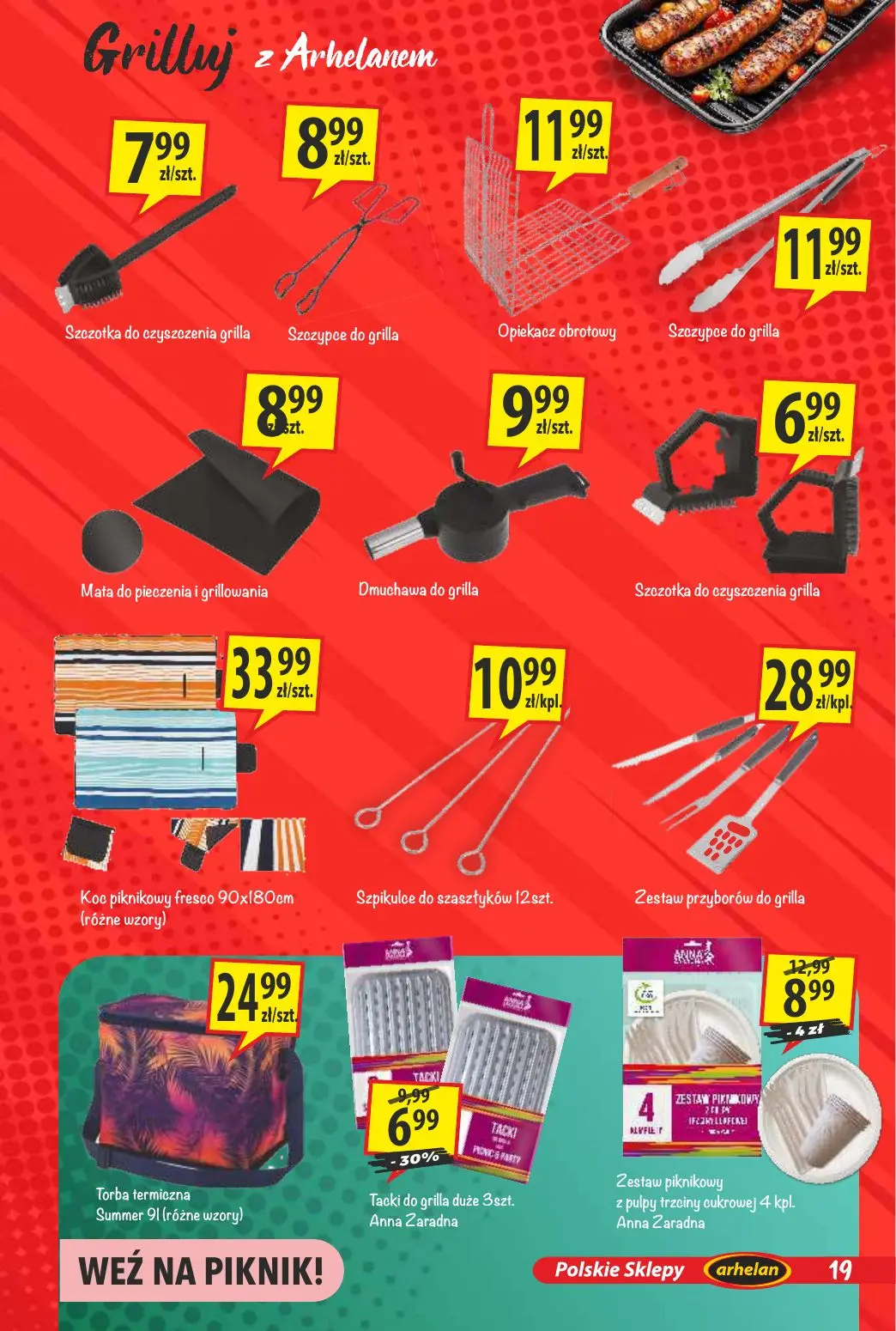gazetka promocyjna arhelan Grillowanie w Arhelanie - Strona 19