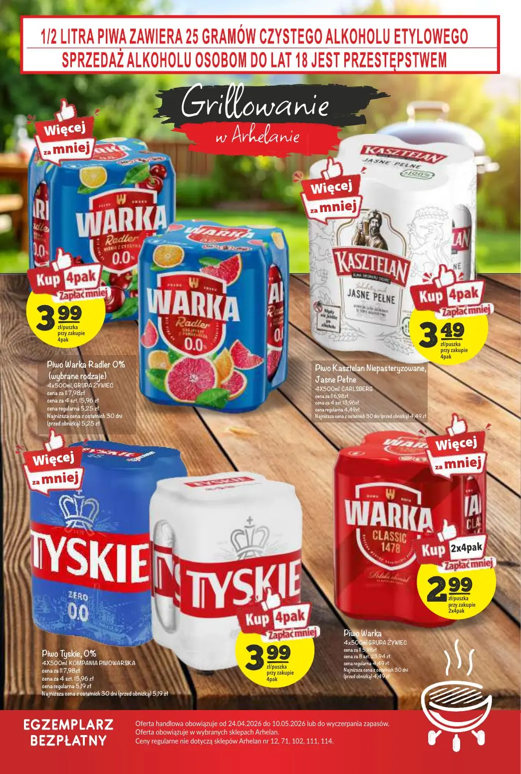 gazetka promocyjna arhelan Grillowanie w Arhelanie - Strona 20