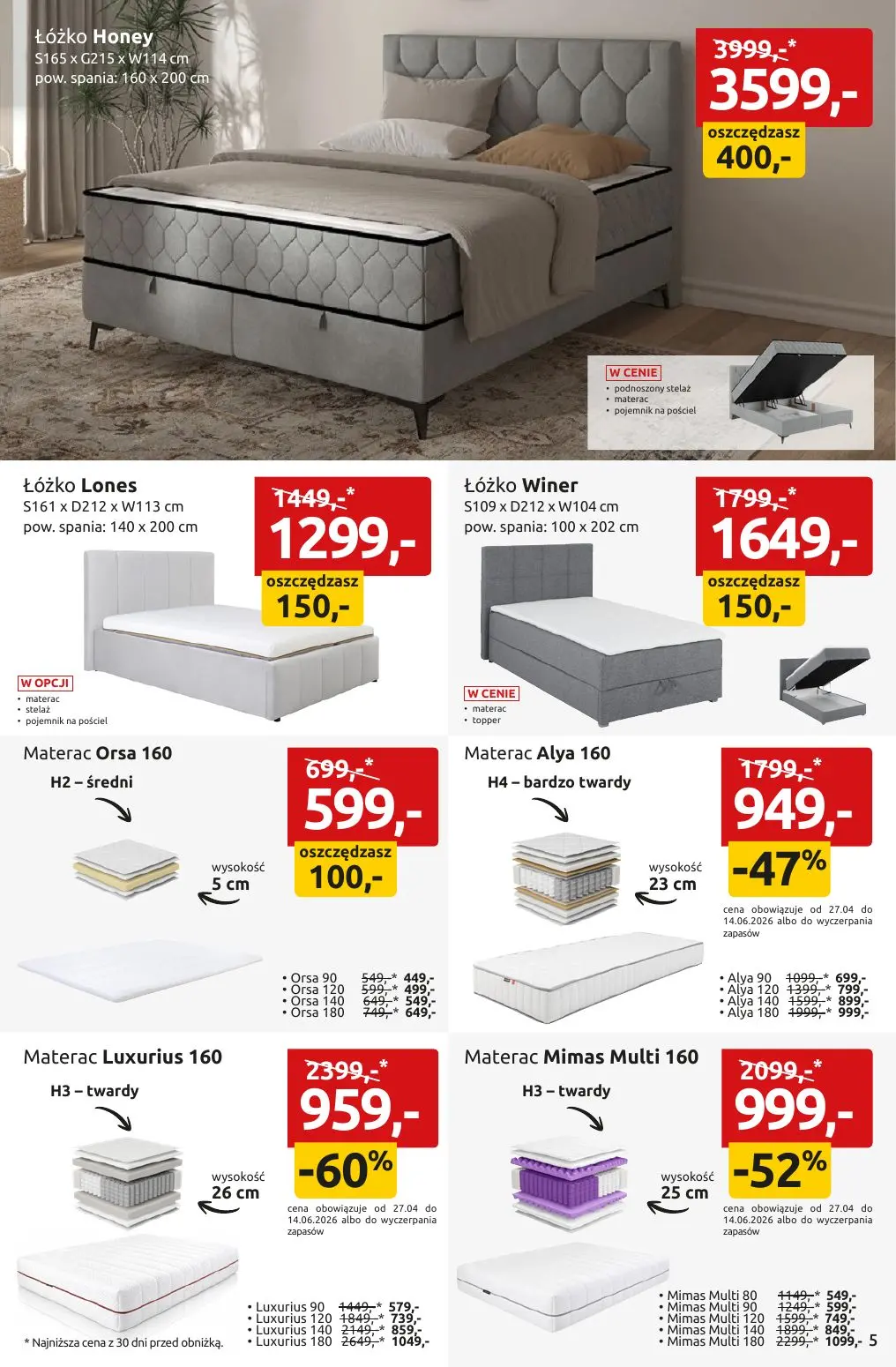 gazetka promocyjna Black Red White Wiosenny powiew okazji do -50%! - Strona 5