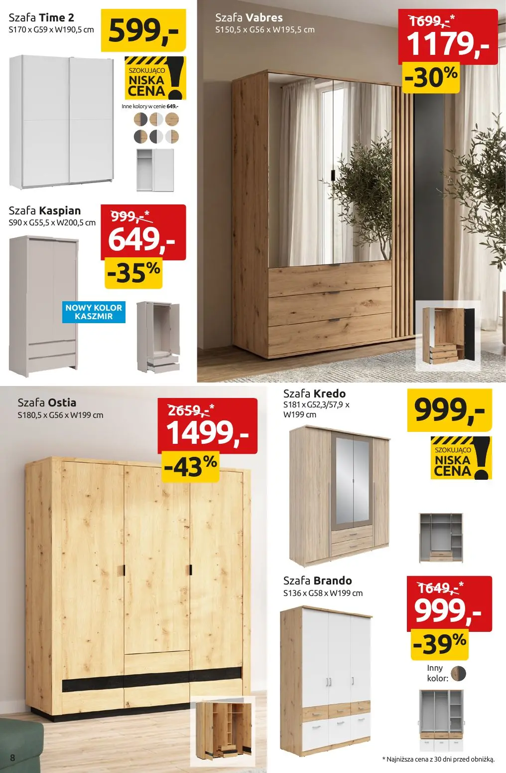 gazetka promocyjna Black Red White Wiosenny powiew okazji do -50%! - Strona 8