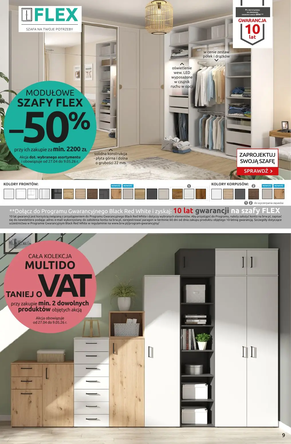 gazetka promocyjna Black Red White Wiosenny powiew okazji do -50%! - Strona 9