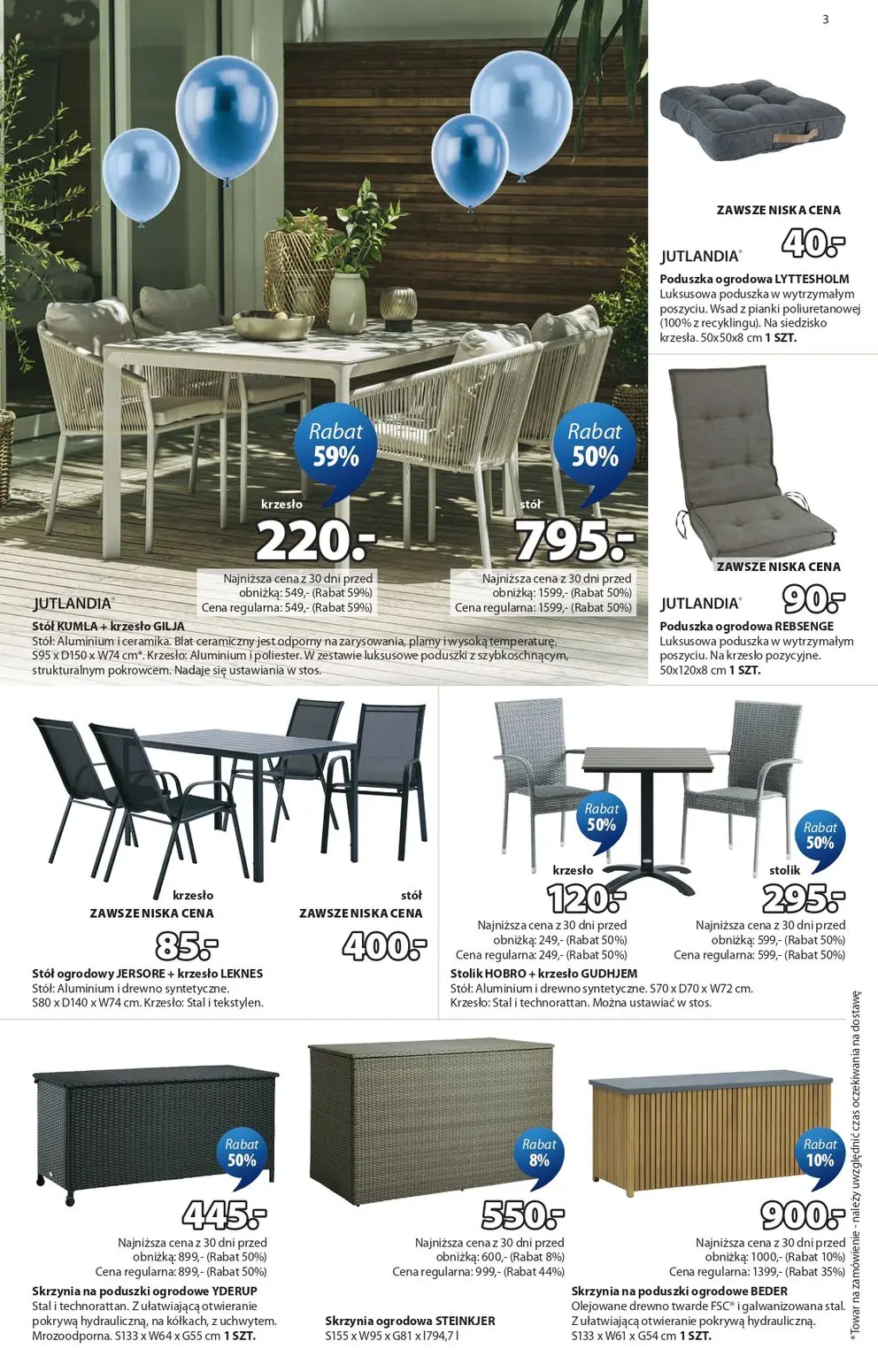 gazetka promocyjna JYSK Świętujemy urodziny - Strona 3