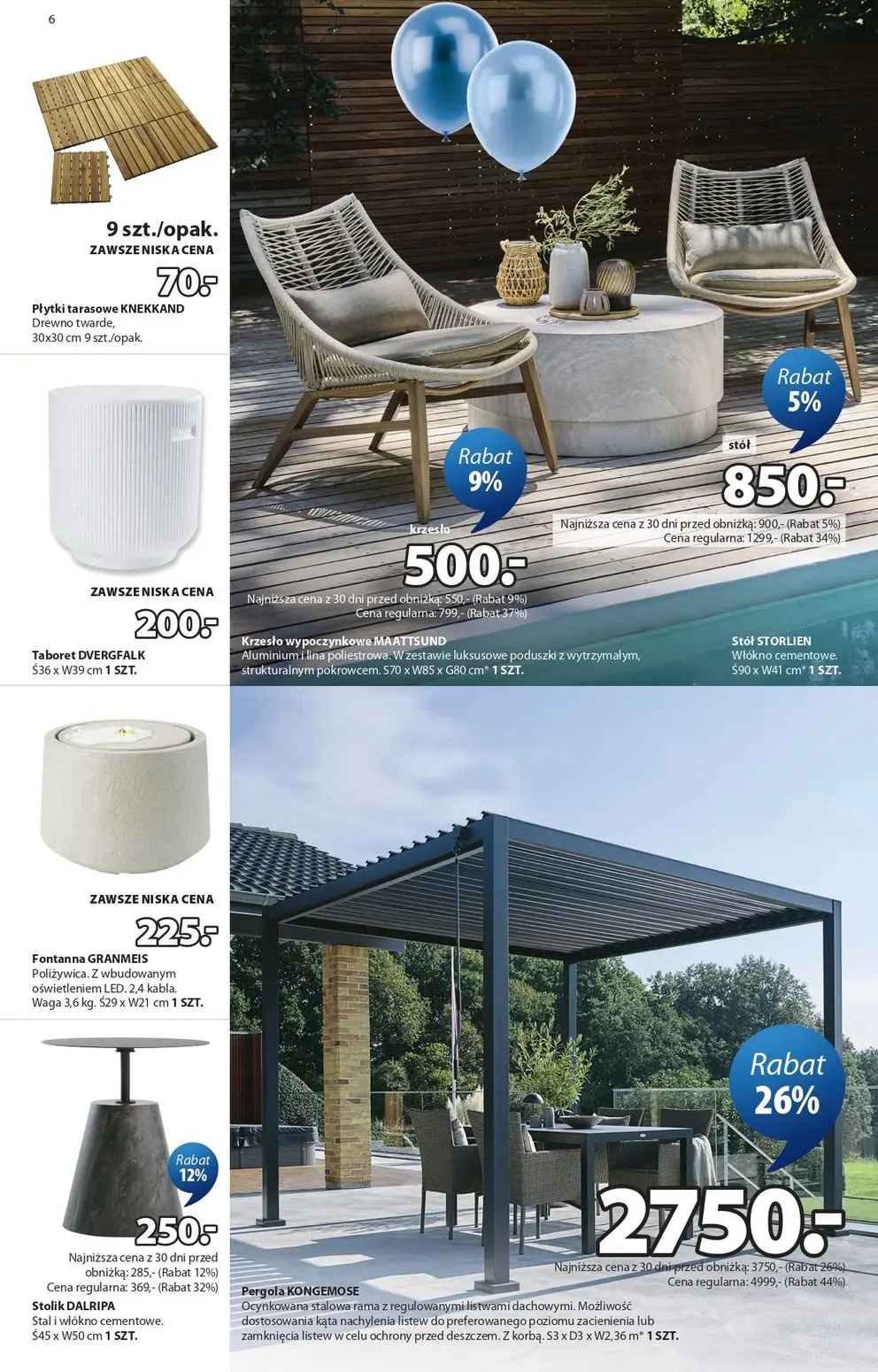 gazetka promocyjna JYSK Świętujemy urodziny - Strona 6