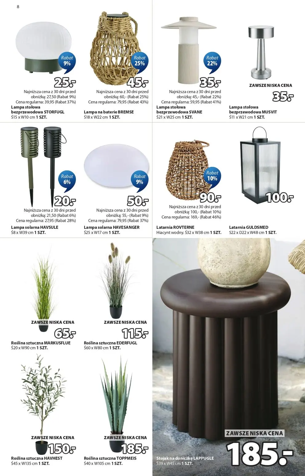 gazetka promocyjna JYSK Świętujemy urodziny - Strona 8