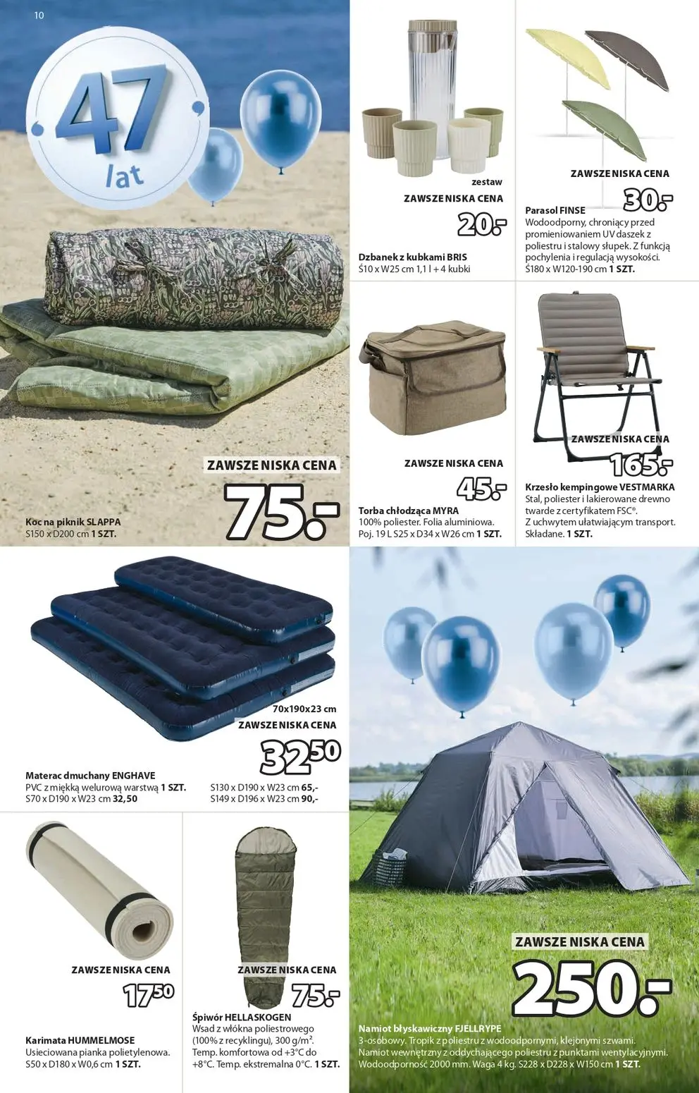 gazetka promocyjna JYSK Świętujemy urodziny - Strona 10