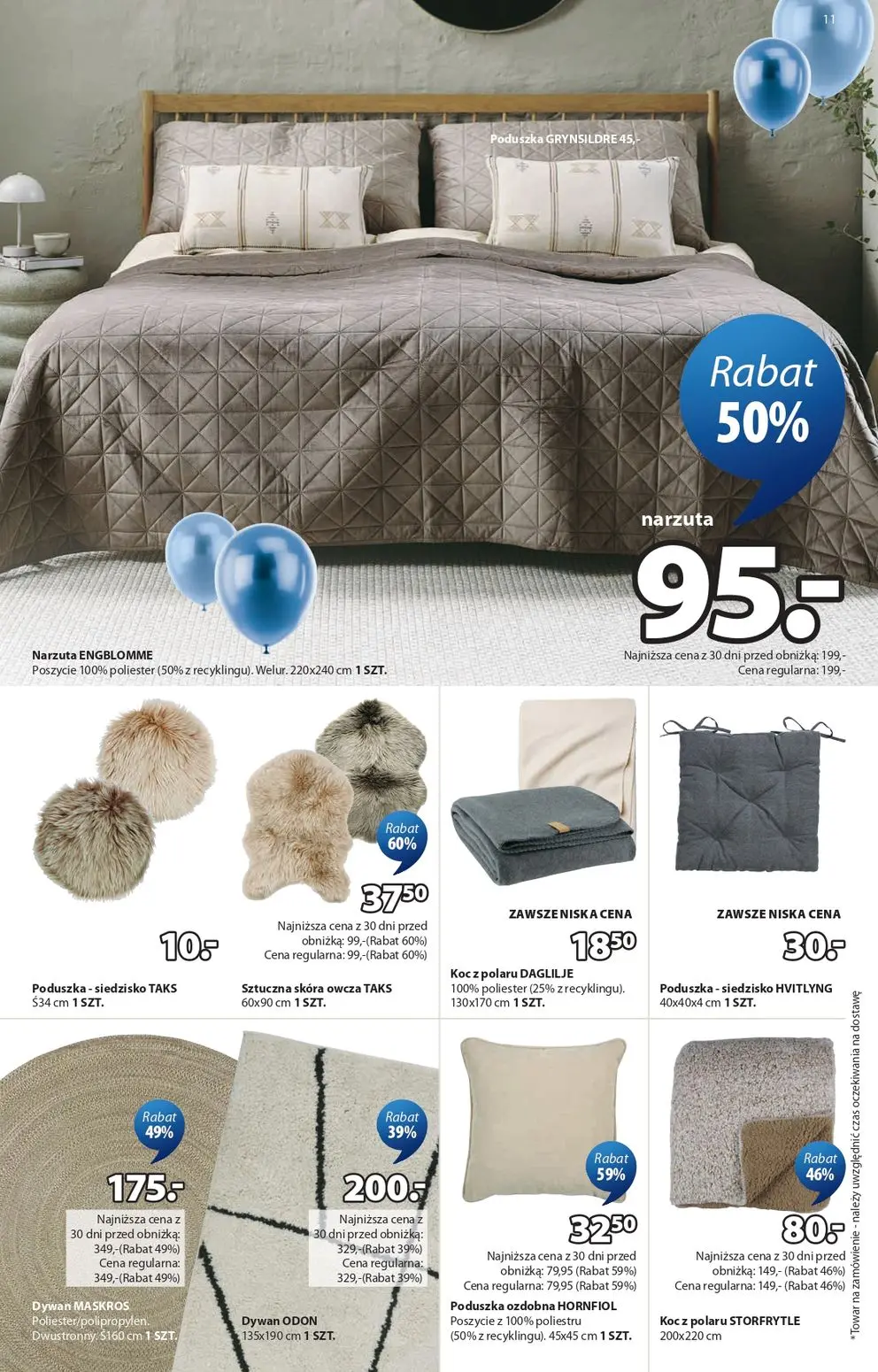 gazetka promocyjna JYSK Świętujemy urodziny - Strona 11