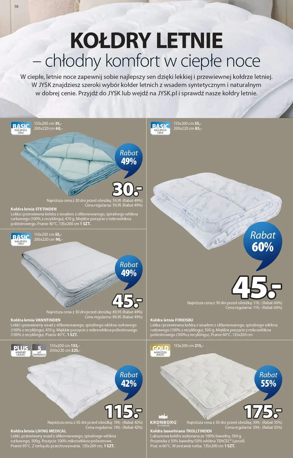 gazetka promocyjna JYSK Świętujemy urodziny - Strona 16