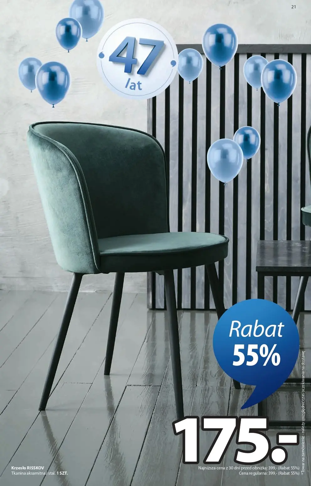 gazetka promocyjna JYSK Świętujemy urodziny - Strona 21