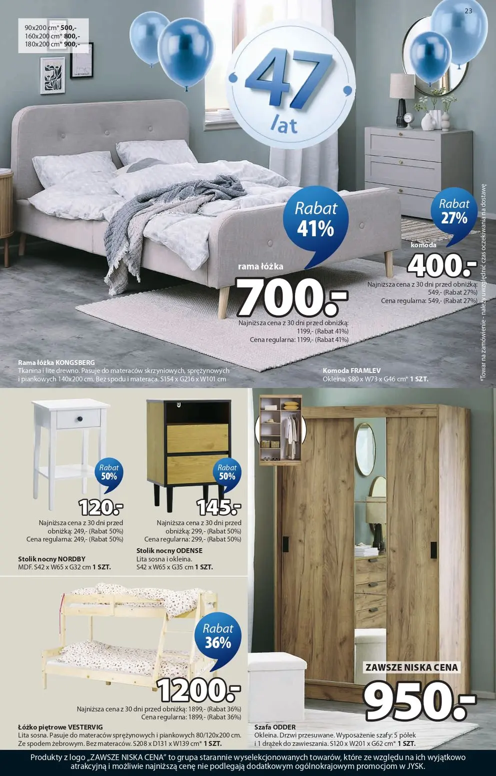 gazetka promocyjna JYSK Świętujemy urodziny - Strona 23