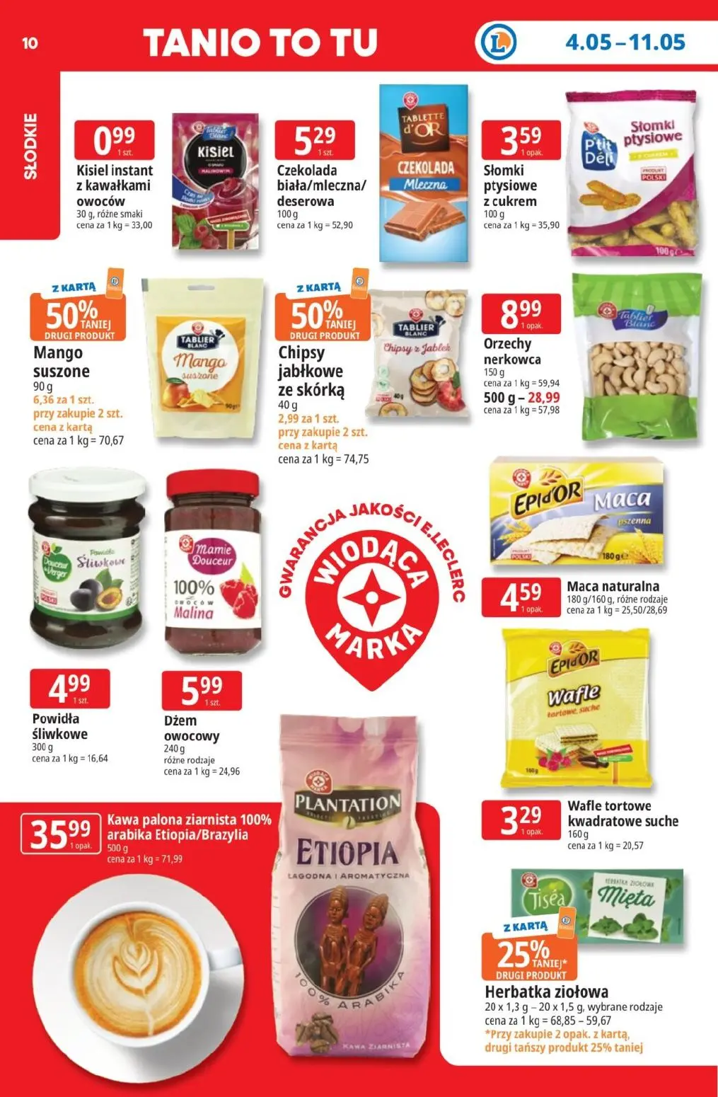 gazetka promocyjna E.Leclerc Tanio to tu - Strona 10
