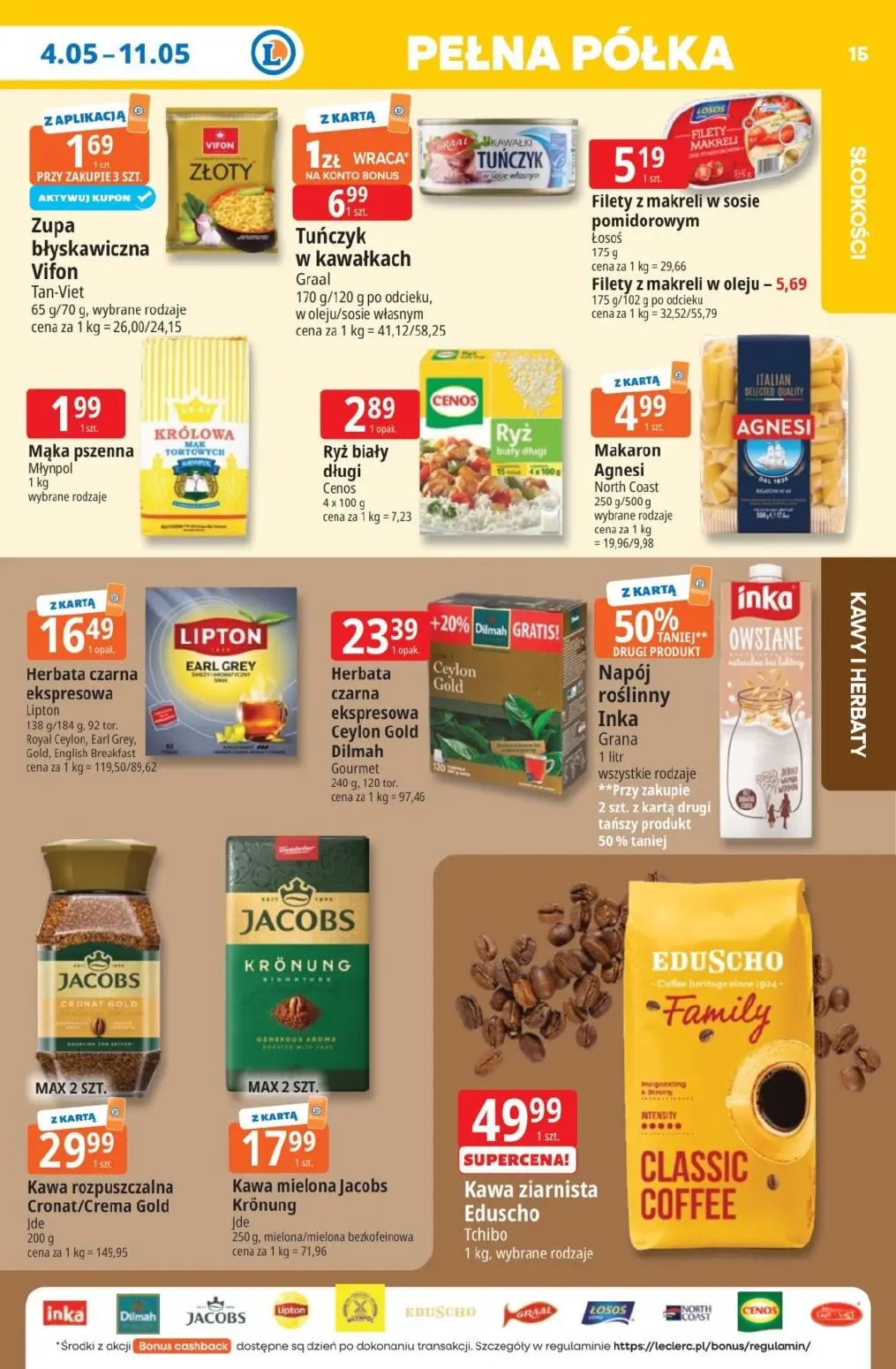 gazetka promocyjna E.Leclerc Tanio to tu - Strona 15