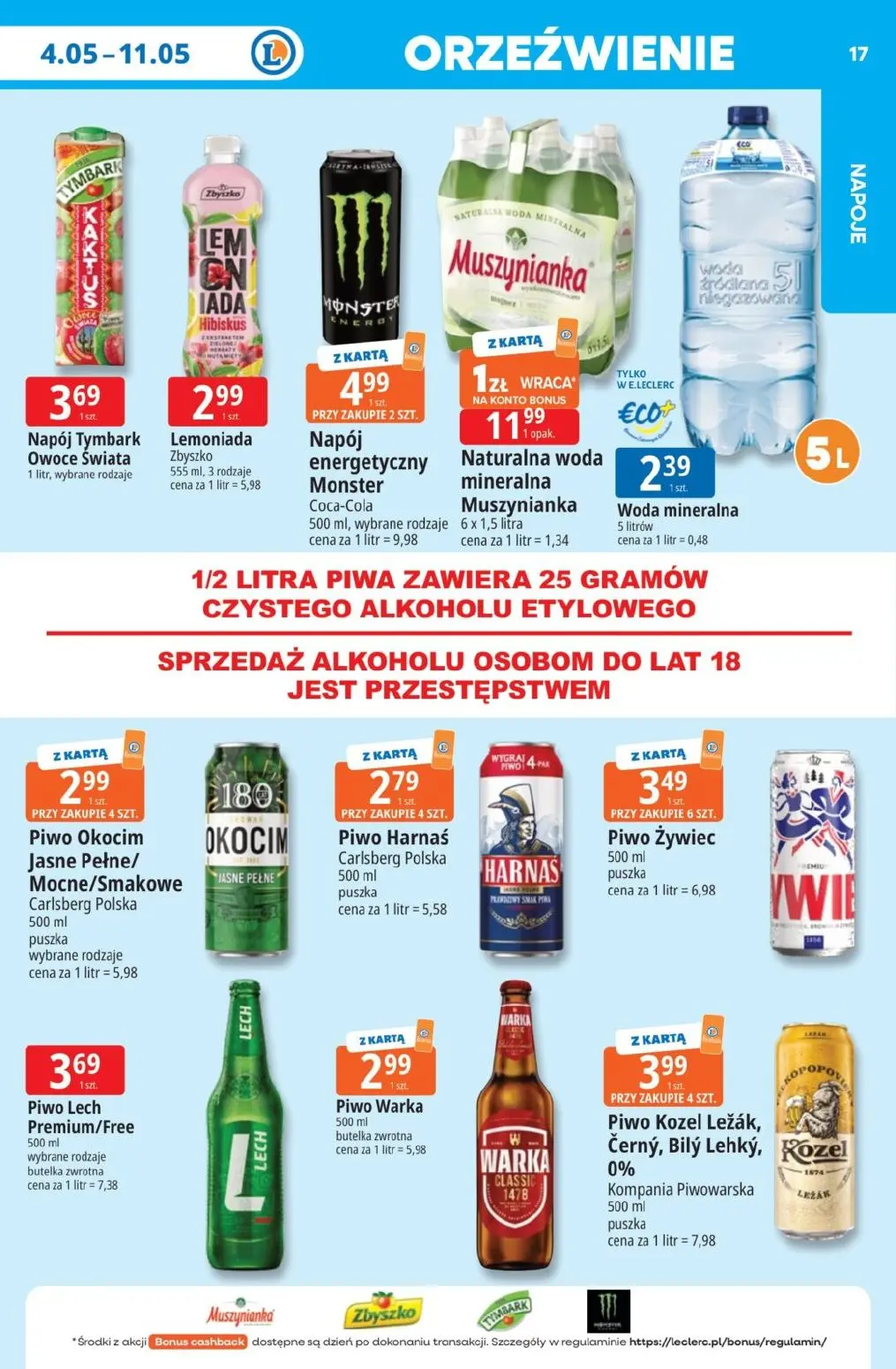 gazetka promocyjna E.Leclerc Tanio to tu - Strona 17
