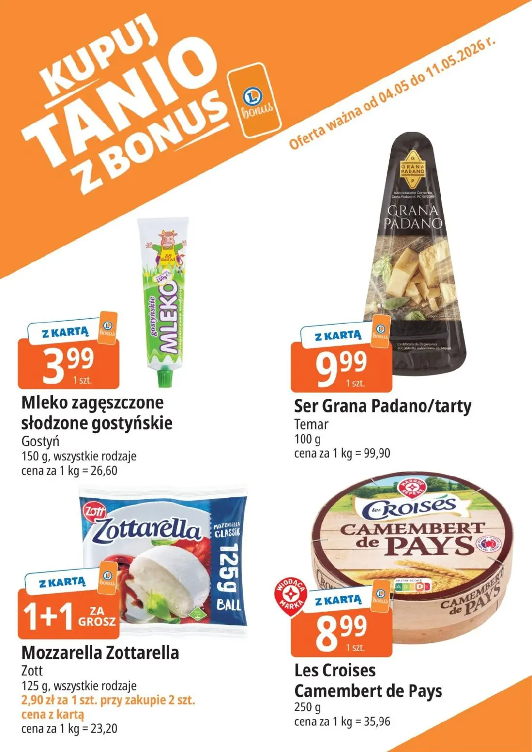 gazetka promocyjna E.Leclerc Kupuj tanio z bonusem - Strona 3