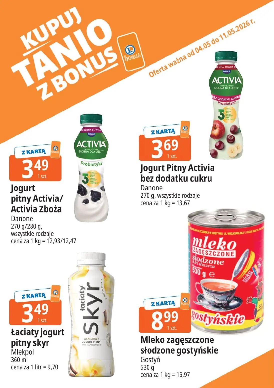 gazetka promocyjna E.Leclerc Kupuj tanio z bonusem - Strona 5