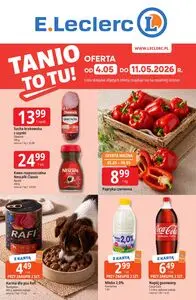 Gazetka promocyjna E.Leclerc, ważna od 2026-05-04 do 2026-05-11.
