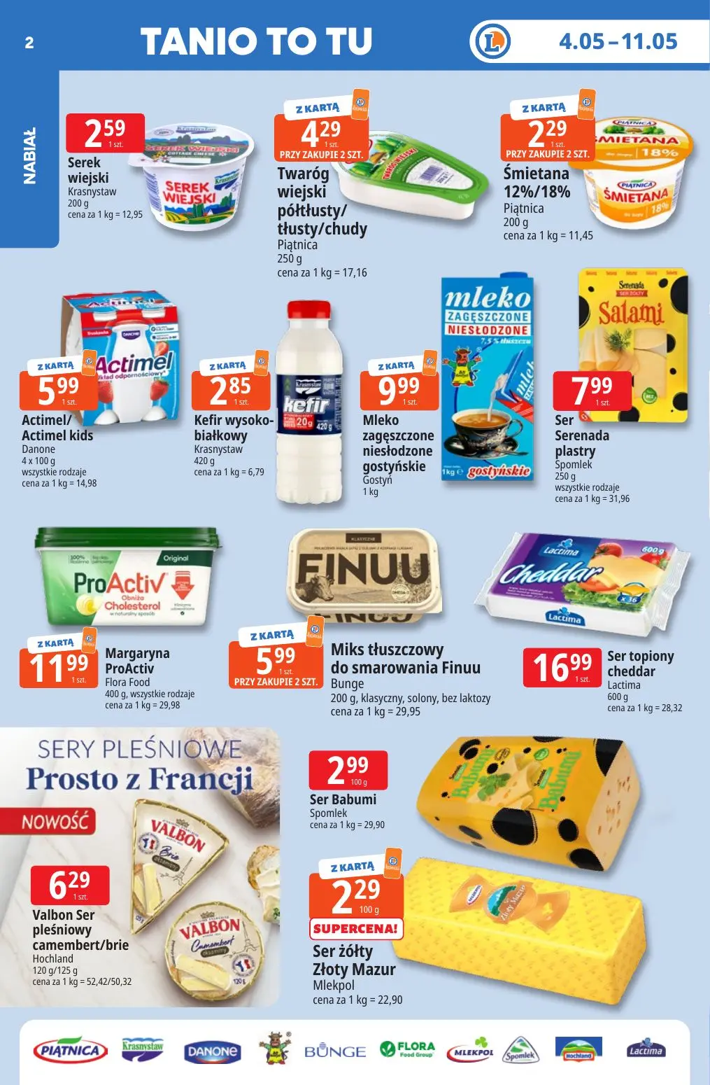 gazetka promocyjna E.Leclerc Tanio to tu - Strona 2