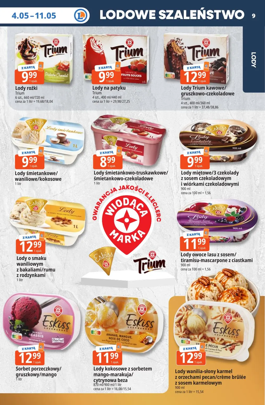 gazetka promocyjna E.Leclerc Tanio to tu - Strona 9